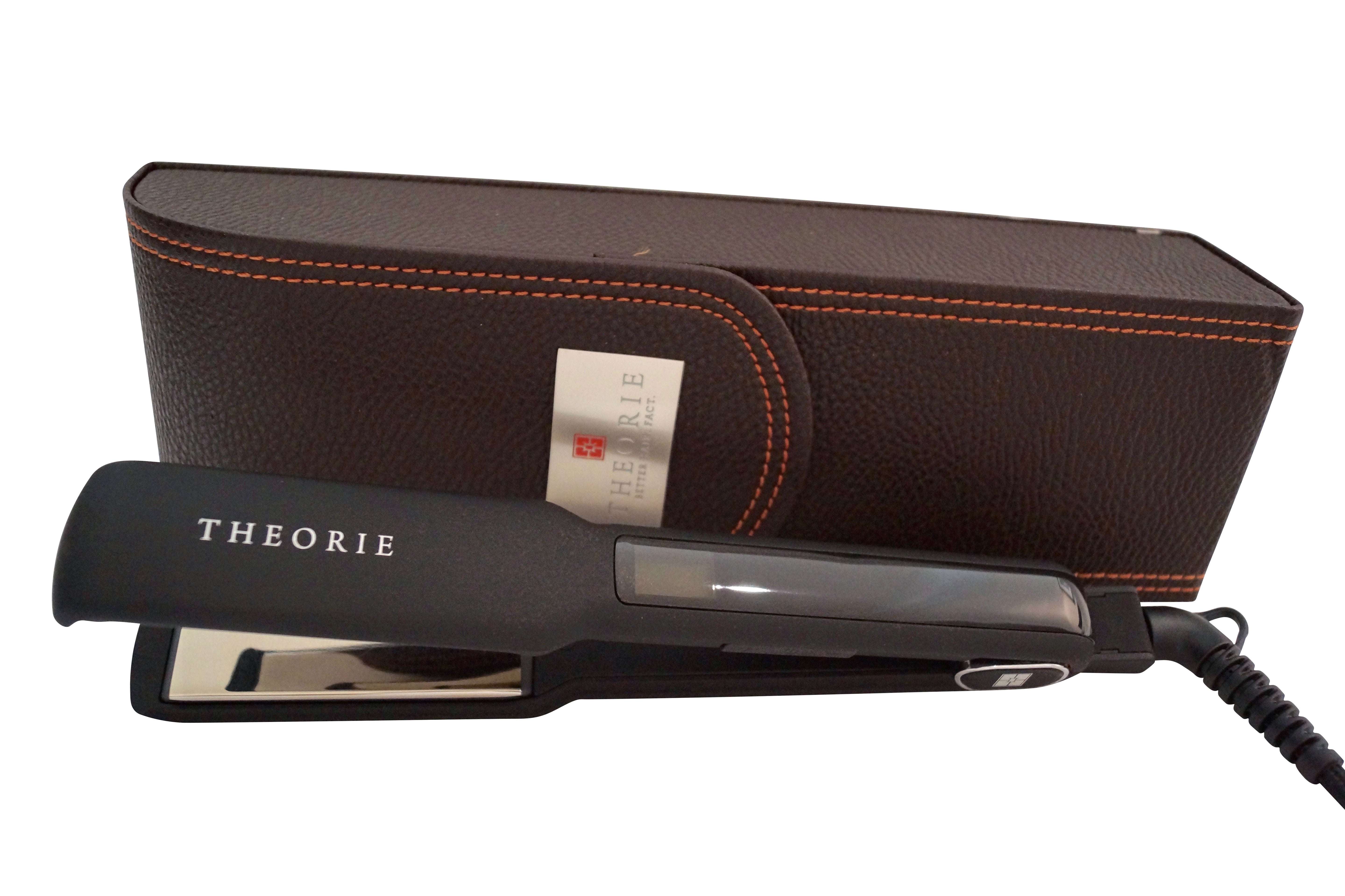 Theorie Saga Classic Titanium Flat Iron Black, 1 1/2"