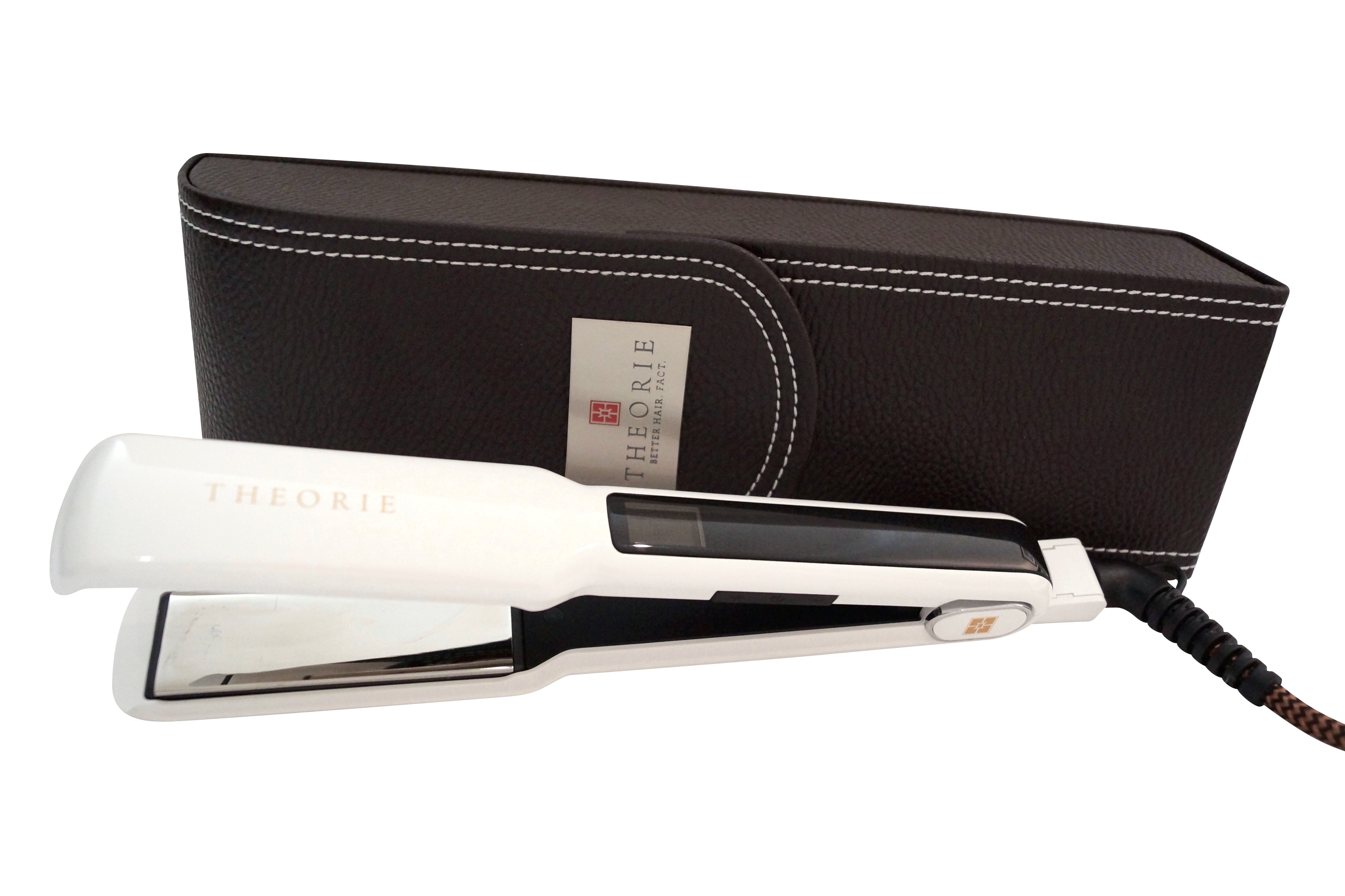 Theorie Saga Classic Titanium Flat Iron White, 1 1/2"