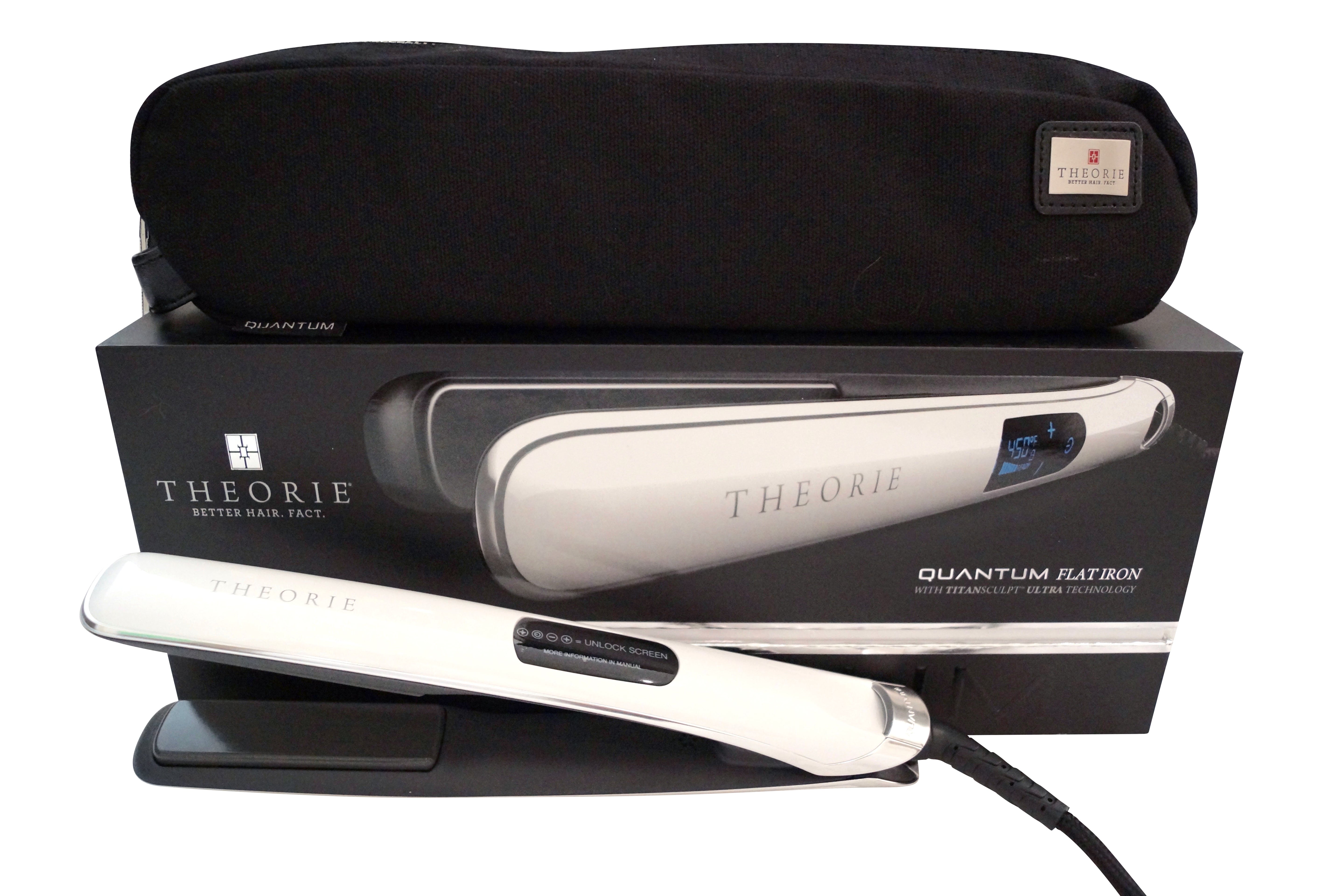 Theorie Quantum Flat Iron White, 1"