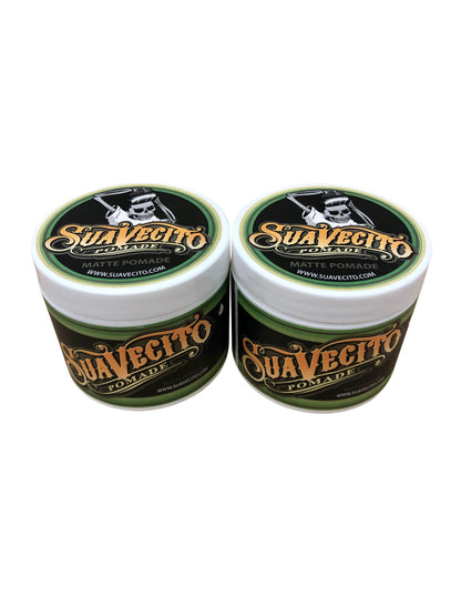 Suavecito Matte Pomade 4 Oz - Pack of 2
