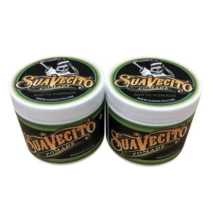 Suavecito Matte Pomade 4 Oz - Pack of 2