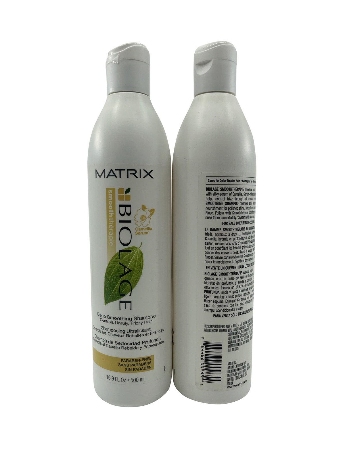 Matrix Biolage Deep Smoothing Shampoo 16.9 OZ Set of 2