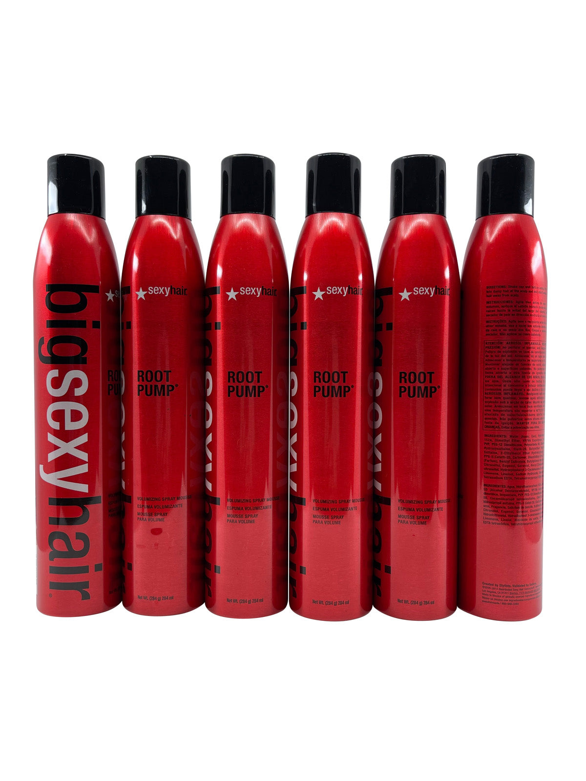 Sexy Hair Root Pump 9.6 OZ Set of 6