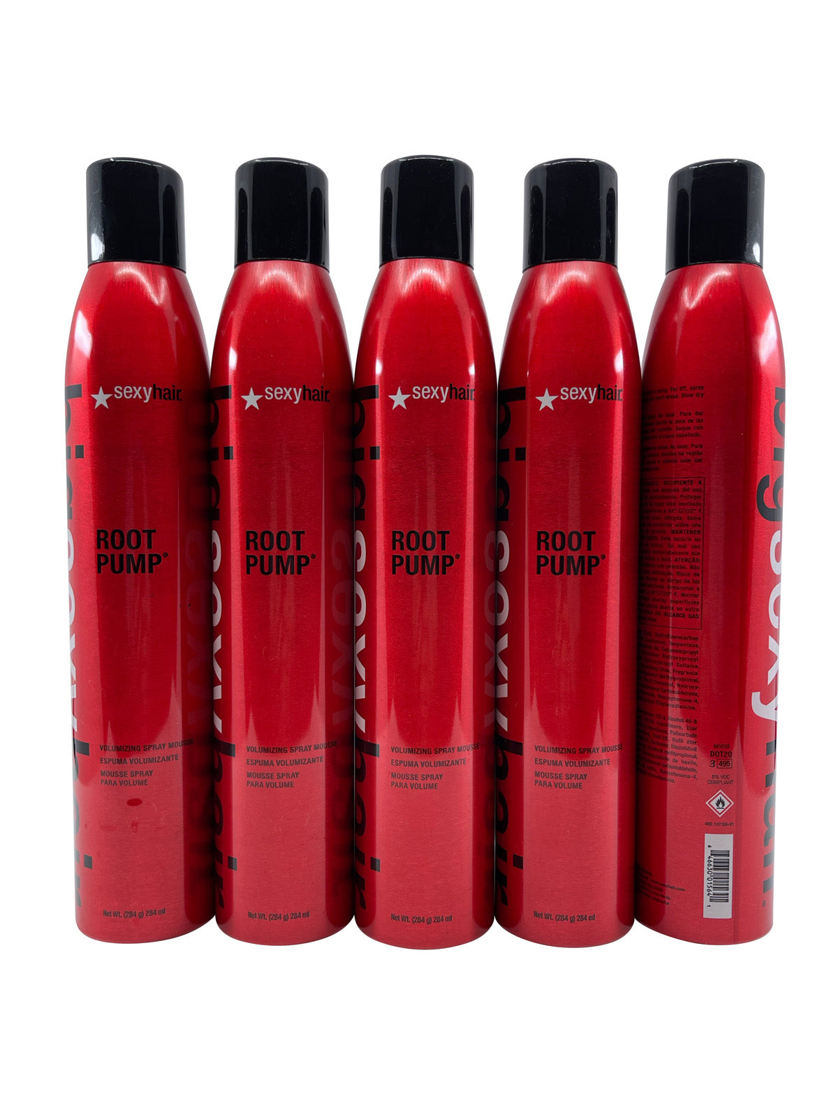 Sexy Hair Root Pump 9.6 OZ Set of 5