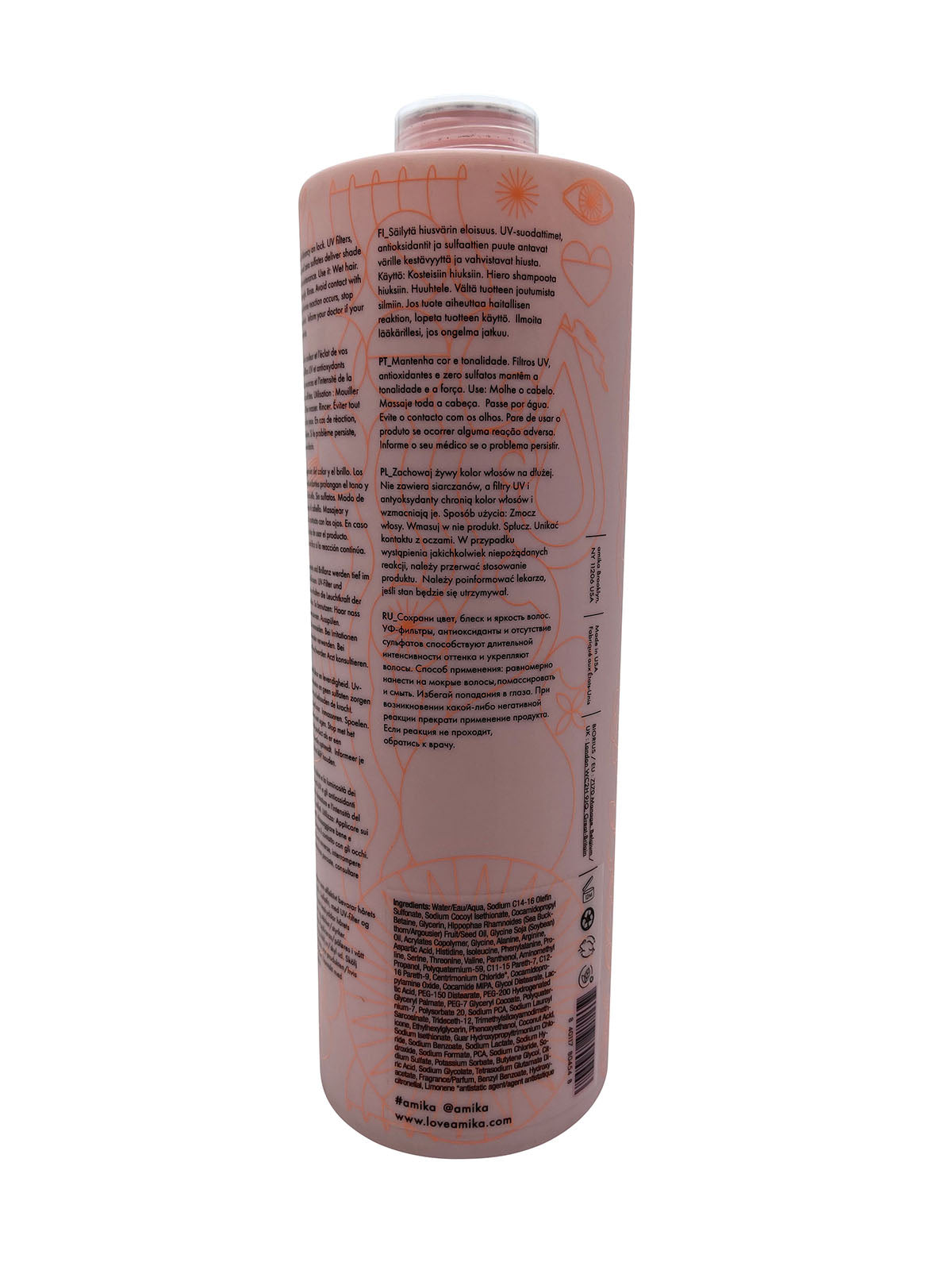 Amika Vault Color Lock Shampoo 33.8 OZ