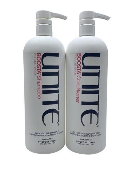 Unite Boosta Volume Shampoo & Conditioner 33.8 Oz Each