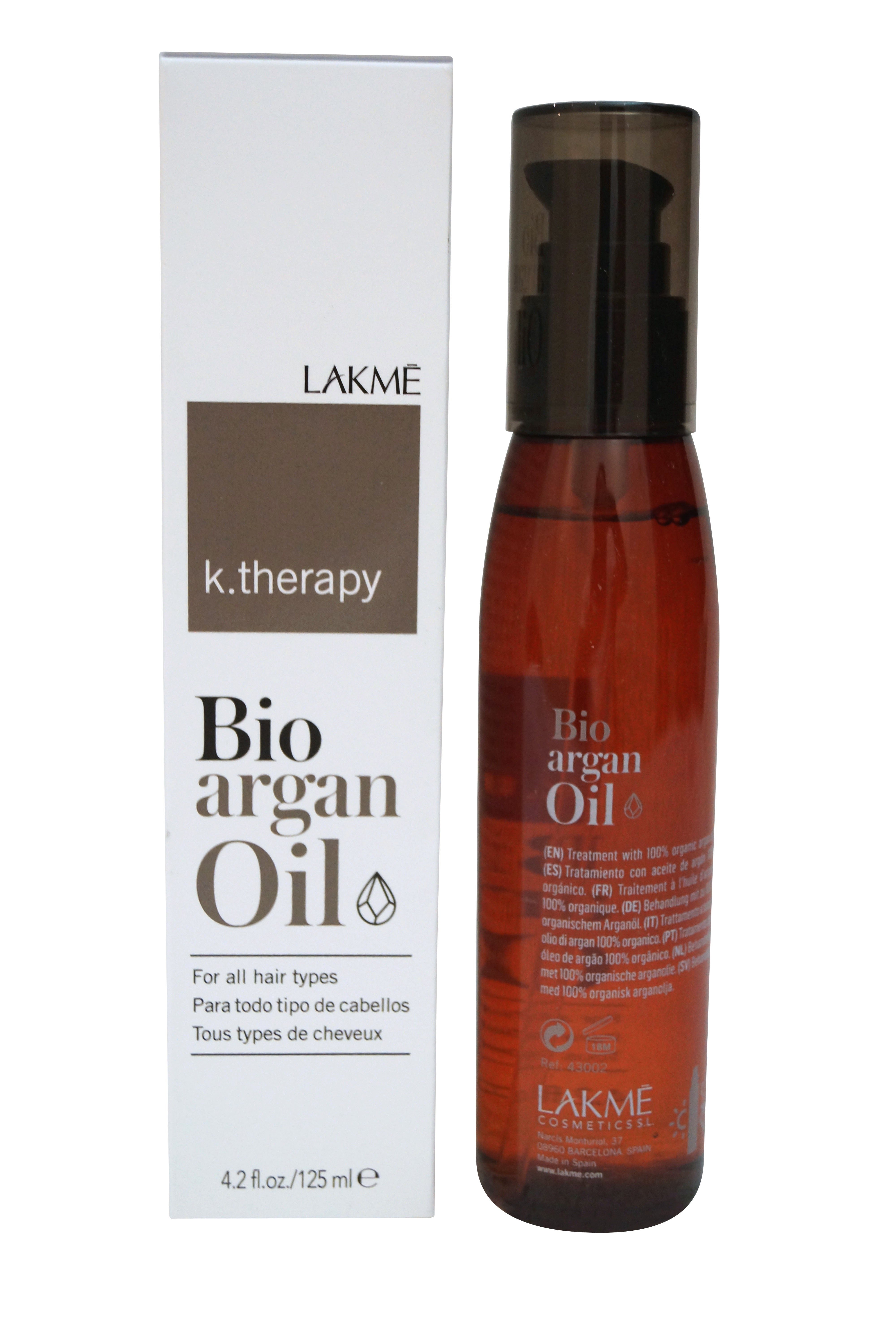 Lakme K.Thereapy Bio Argan Oil 4.2 oz 125 ml