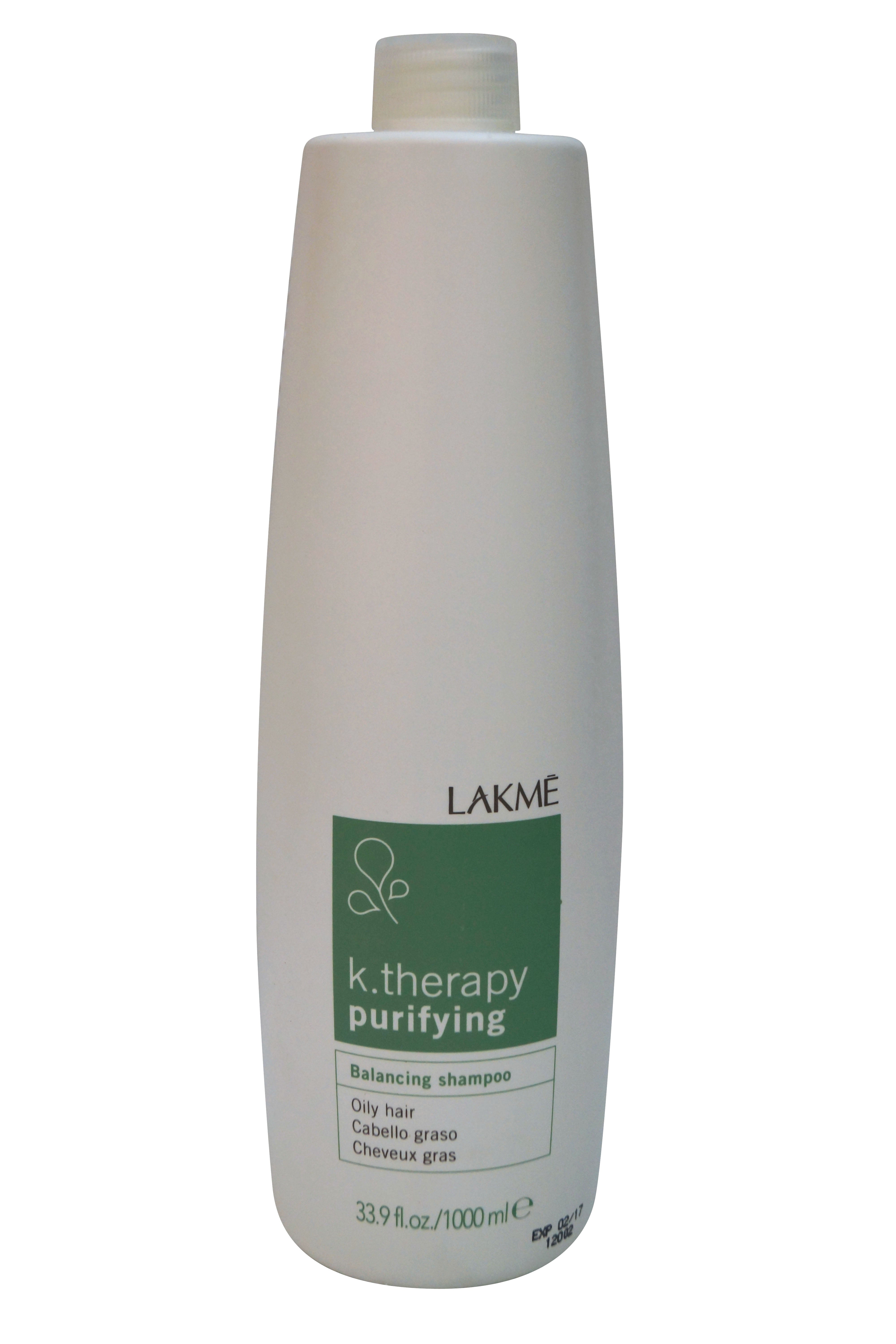 Lakme K.Therapy Purifying Balancing Shampoo 33.9 oz 1000 ml