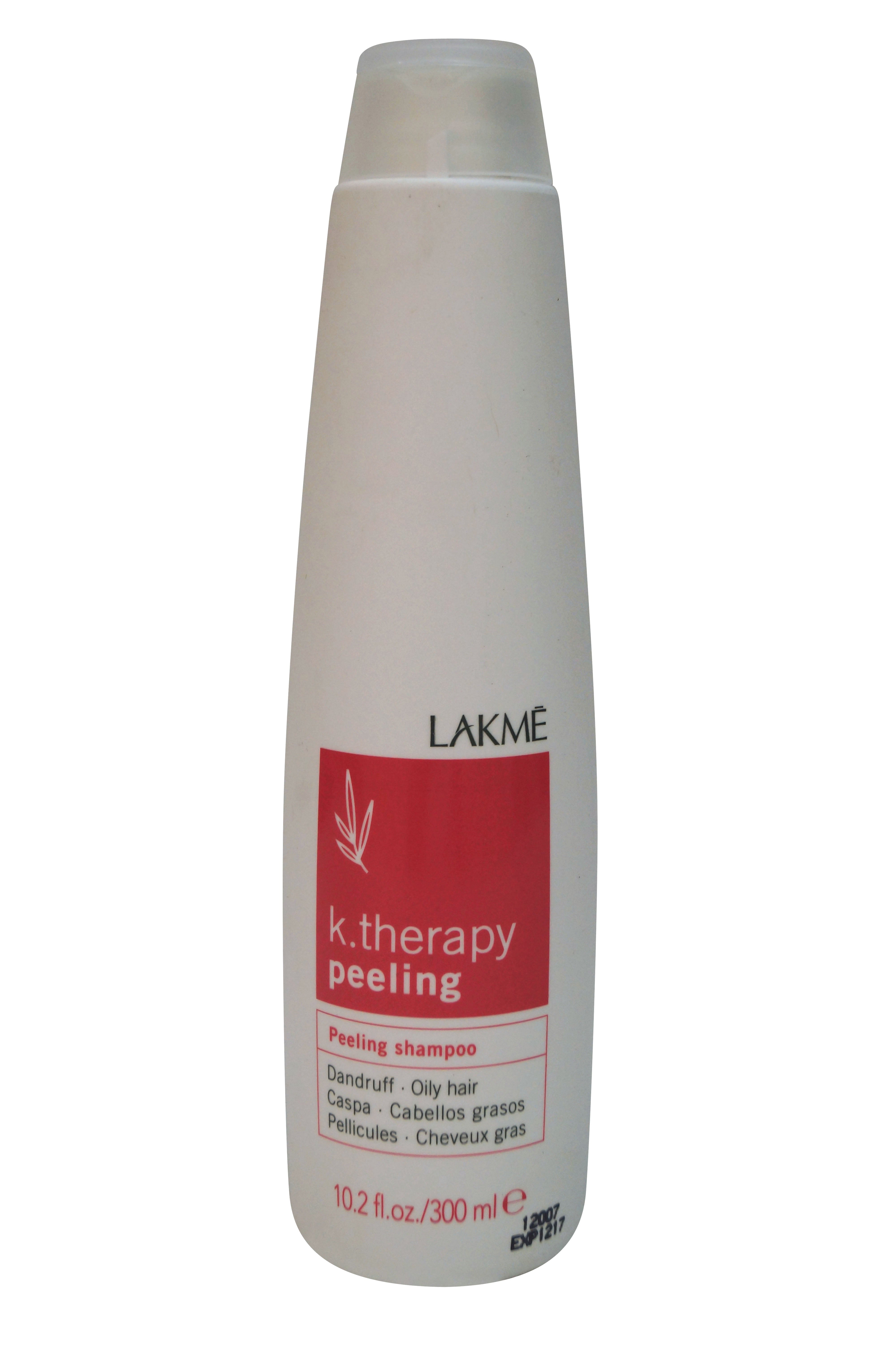 Lakme K.Therapy Peeling Shampoo Oily 10.2 oz 300 ml