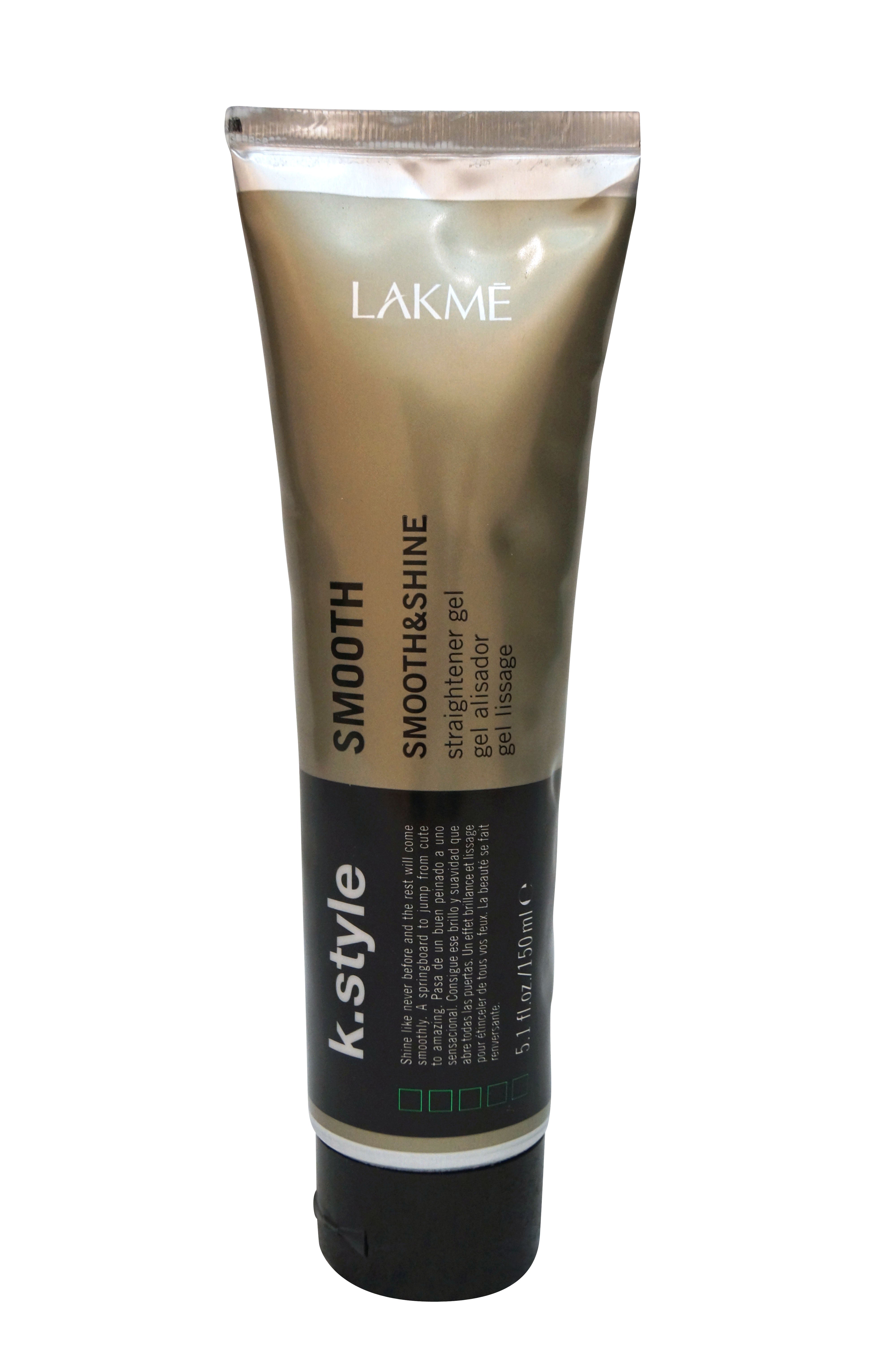 Lakme K.Style Smooth & Shine Straightener Gel 5.1 oz 150 ml