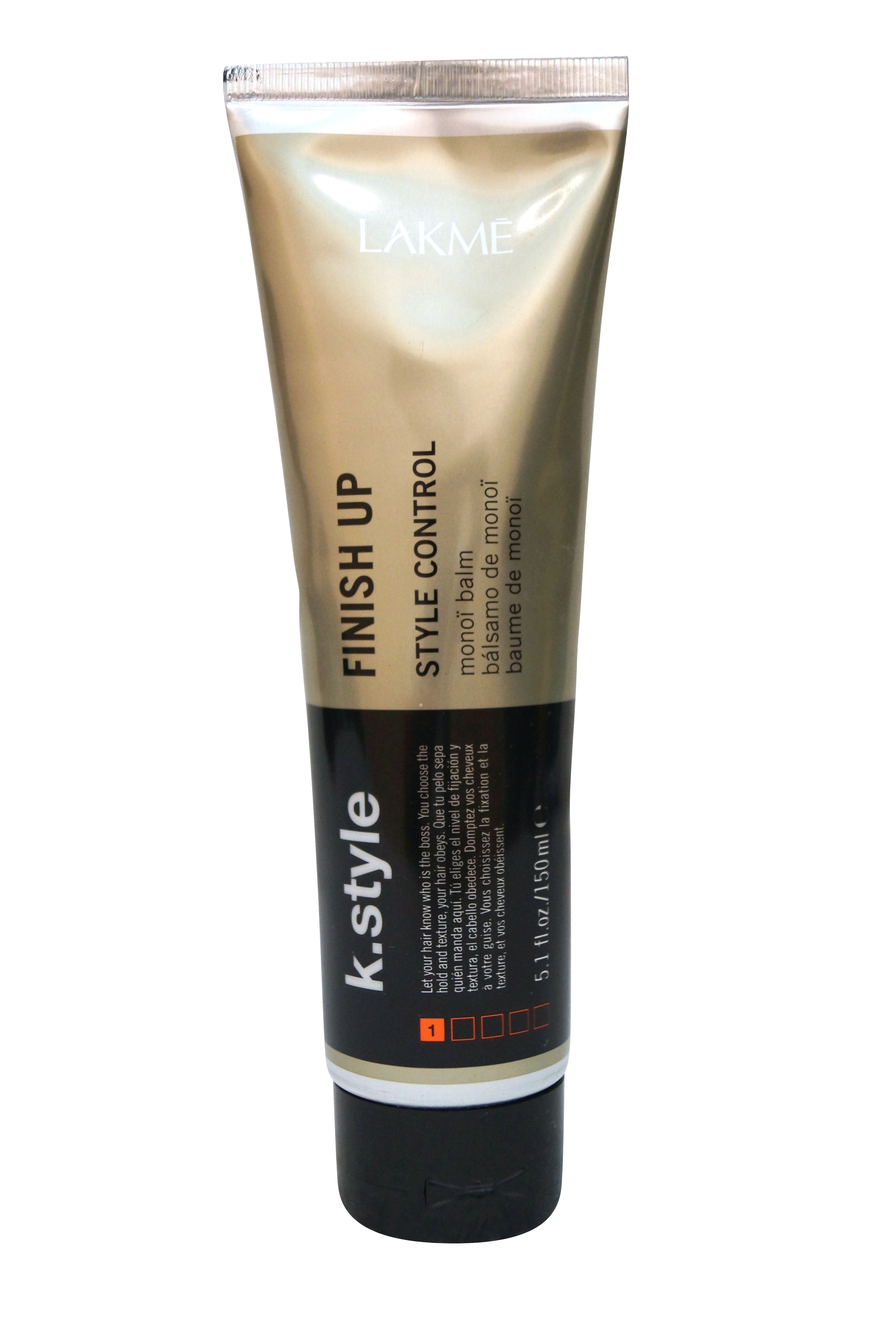 Lakme K.Style Finish Up Style Control Monoi Balm 5.1 oz 150 ml