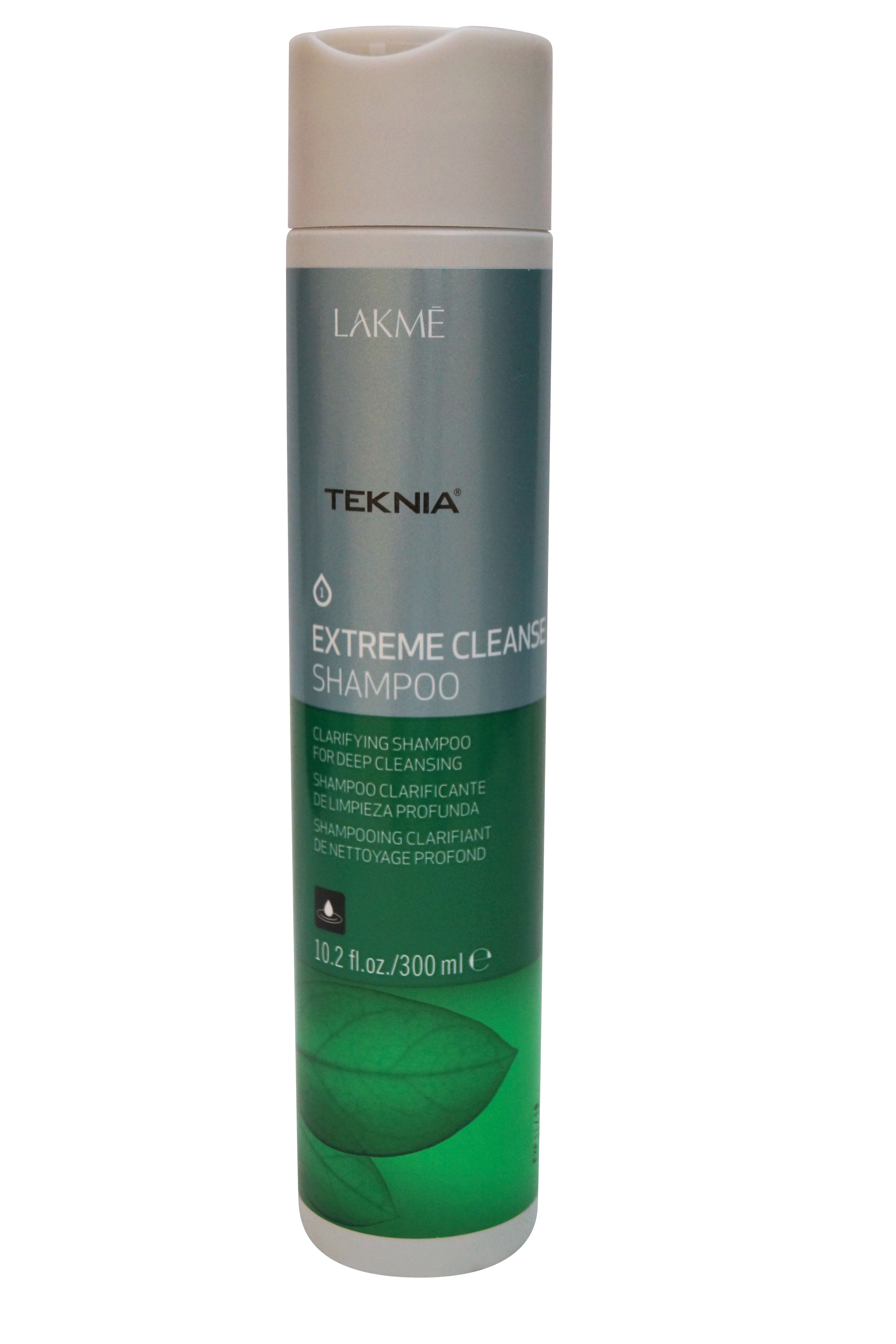 Lakme Teknia Extreme Cleanse Shampoo 10.2 oz 300 ml