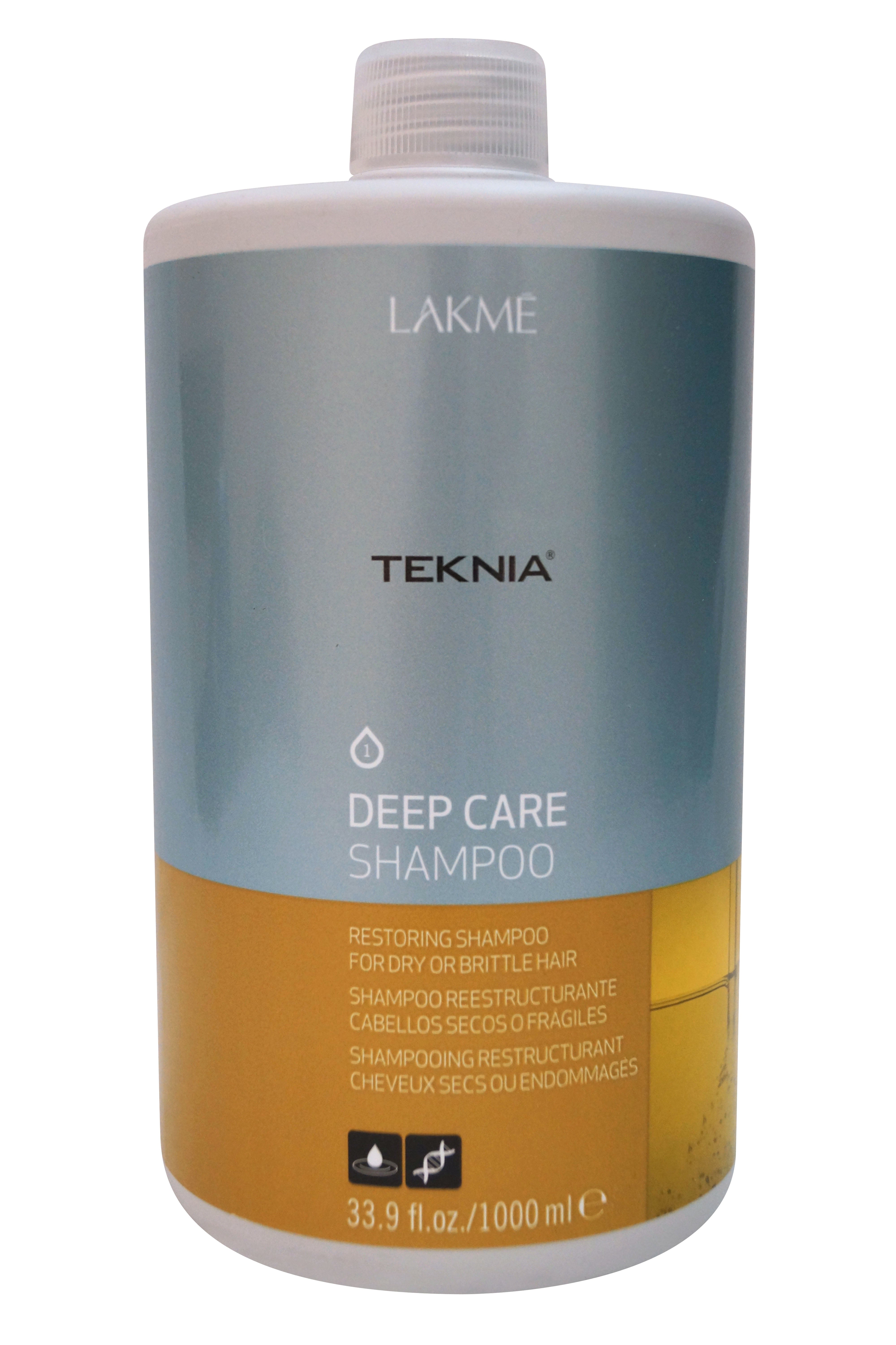 Lakme Teknia Deep Care Shampoo 33.9 oz 1000 ml