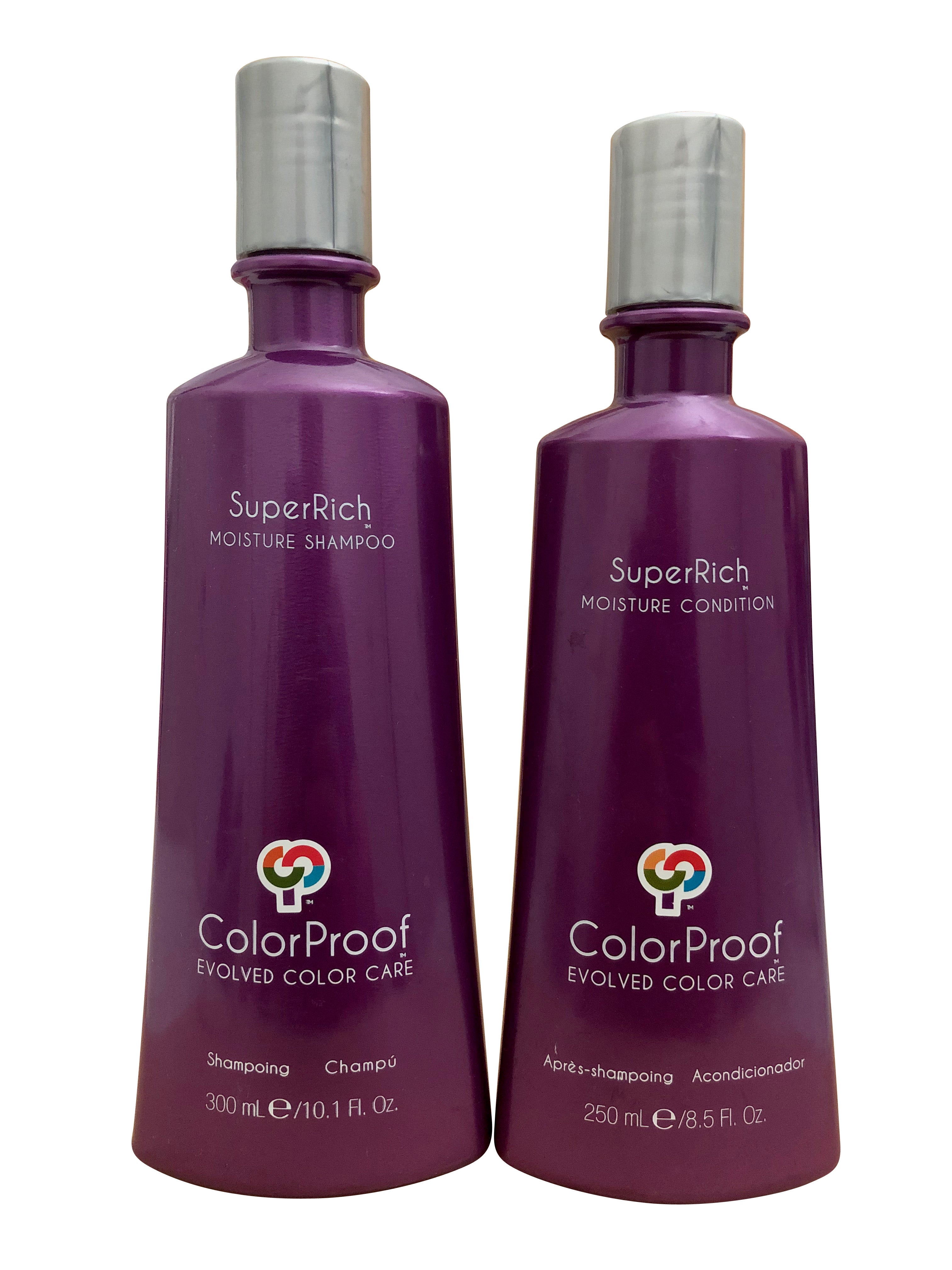 ColorProof Super Rich Moisture Shampoo 10.1 OZ & Conditioner Set 8.5 OZ