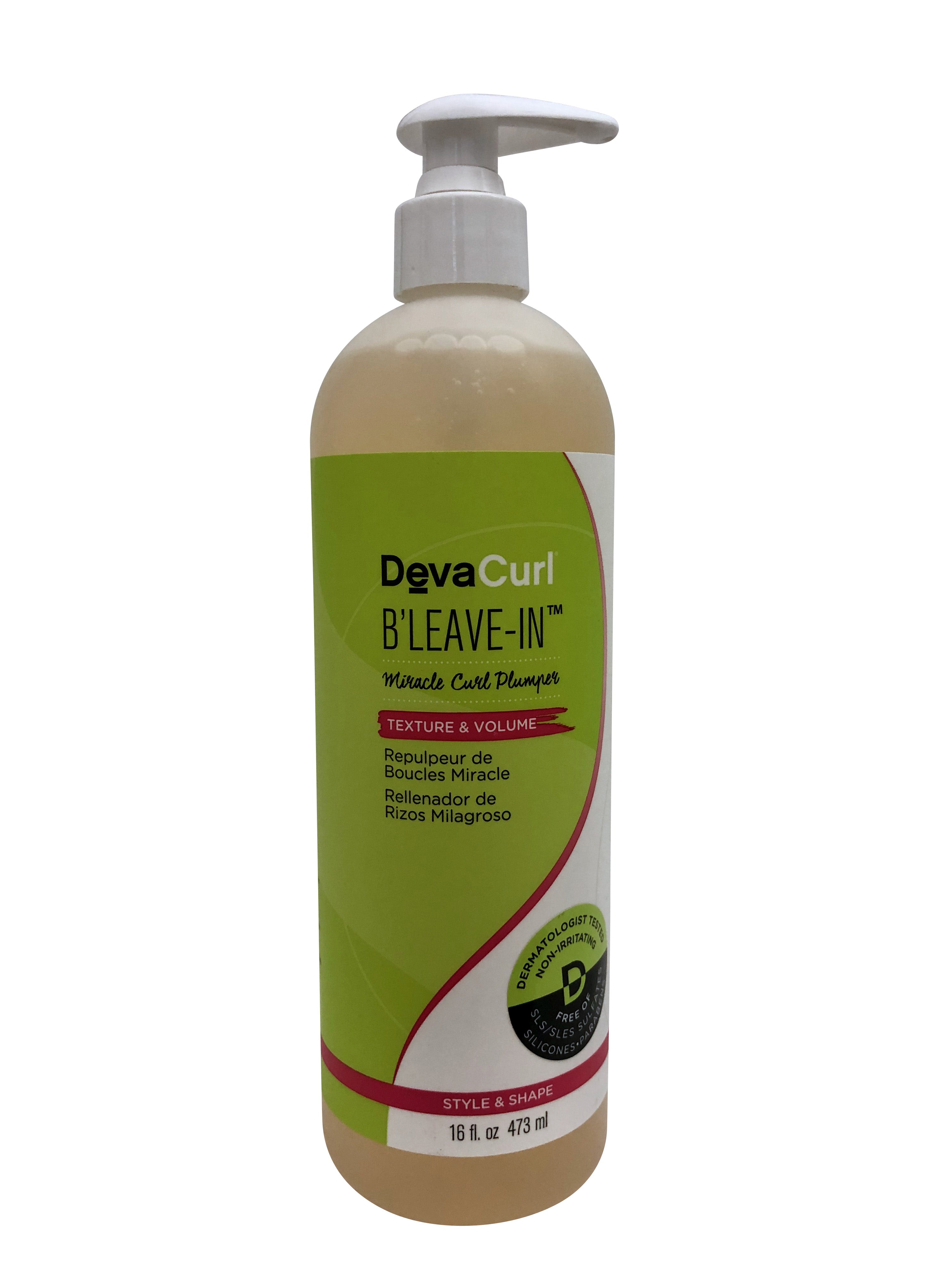 DevaCurl B'Leave In Miracle Curl Plumper 16 OZ