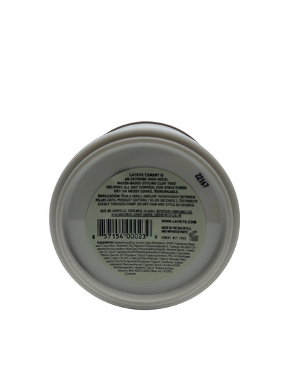 Layrite Deluxe Cement Clay 4.25 OZ