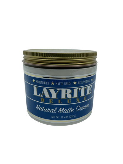 Layrite Deluxe Natural Matte Cream 10.5 OZ