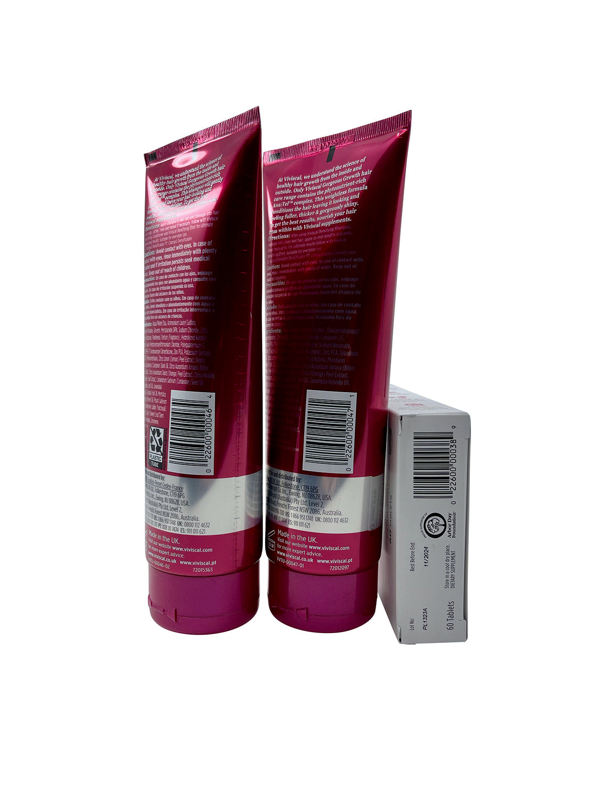 Viviscal Densifying Shampoo & Conditioner 8.45 OZ & Advanced Hair Health 60 Tabs