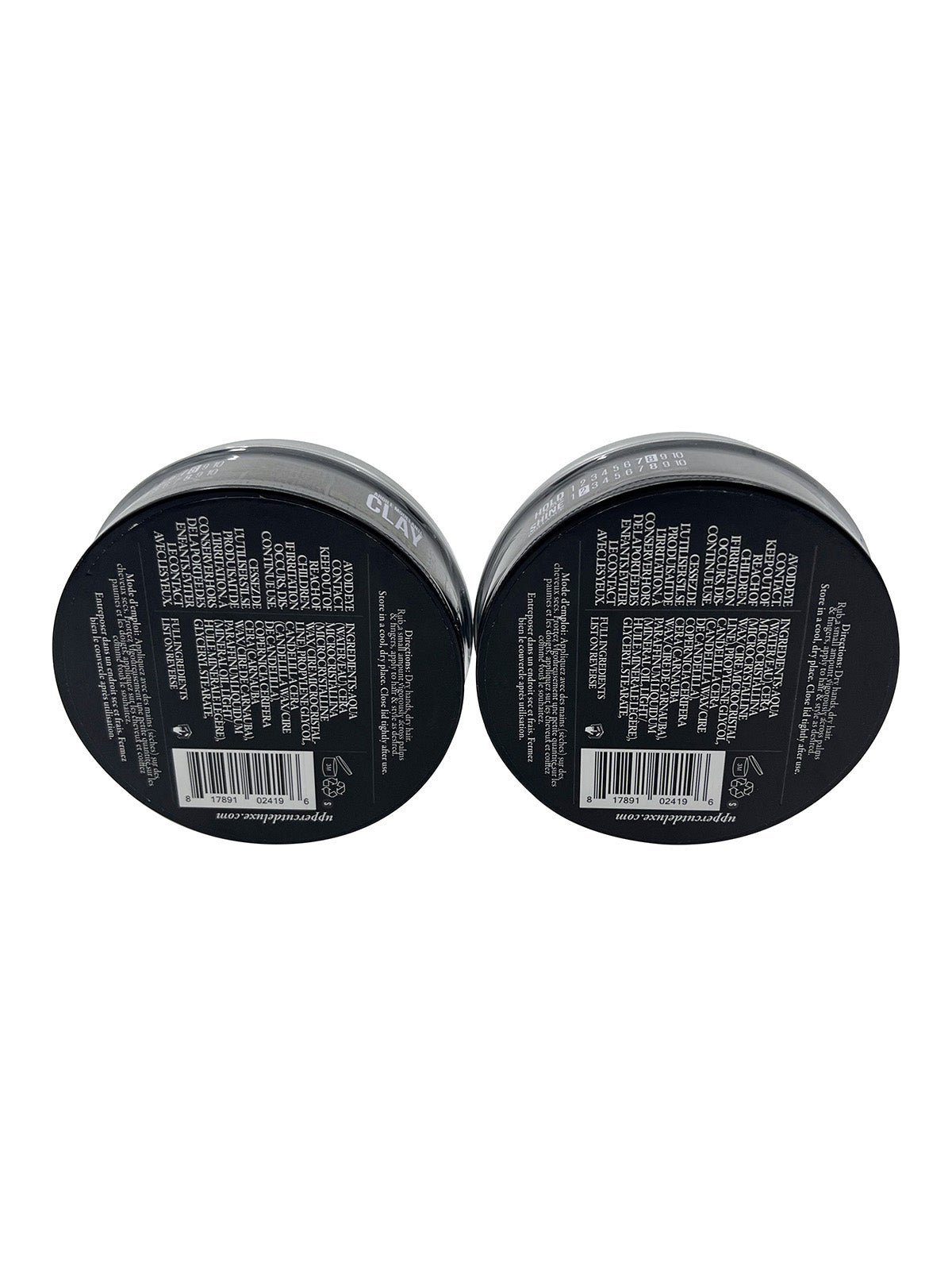 Uppercut Deluxe Clay 2.5 OZ Set of 2