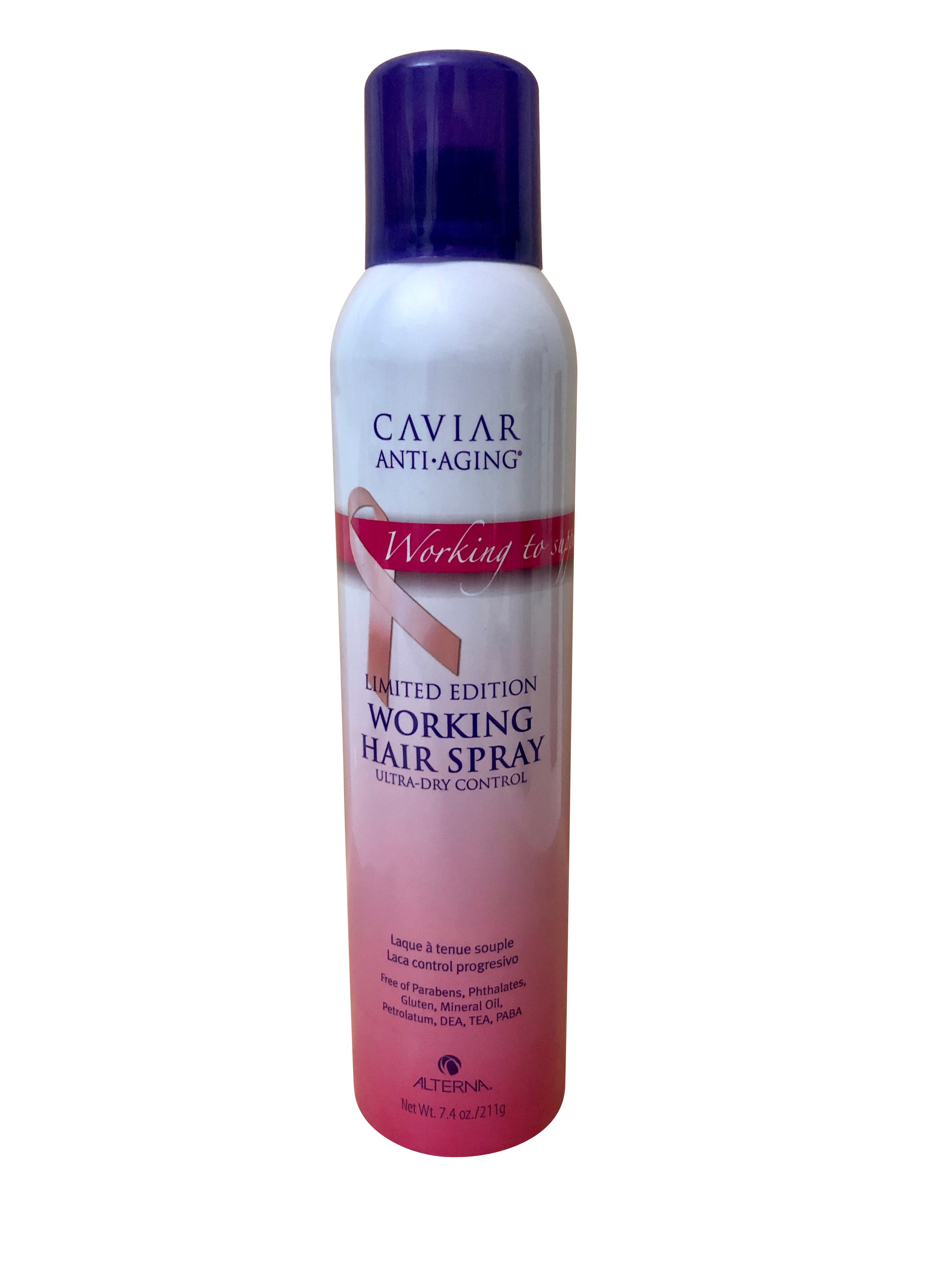 Alterna Caviar Working Hairspray Limited Edition 7.4 OZ