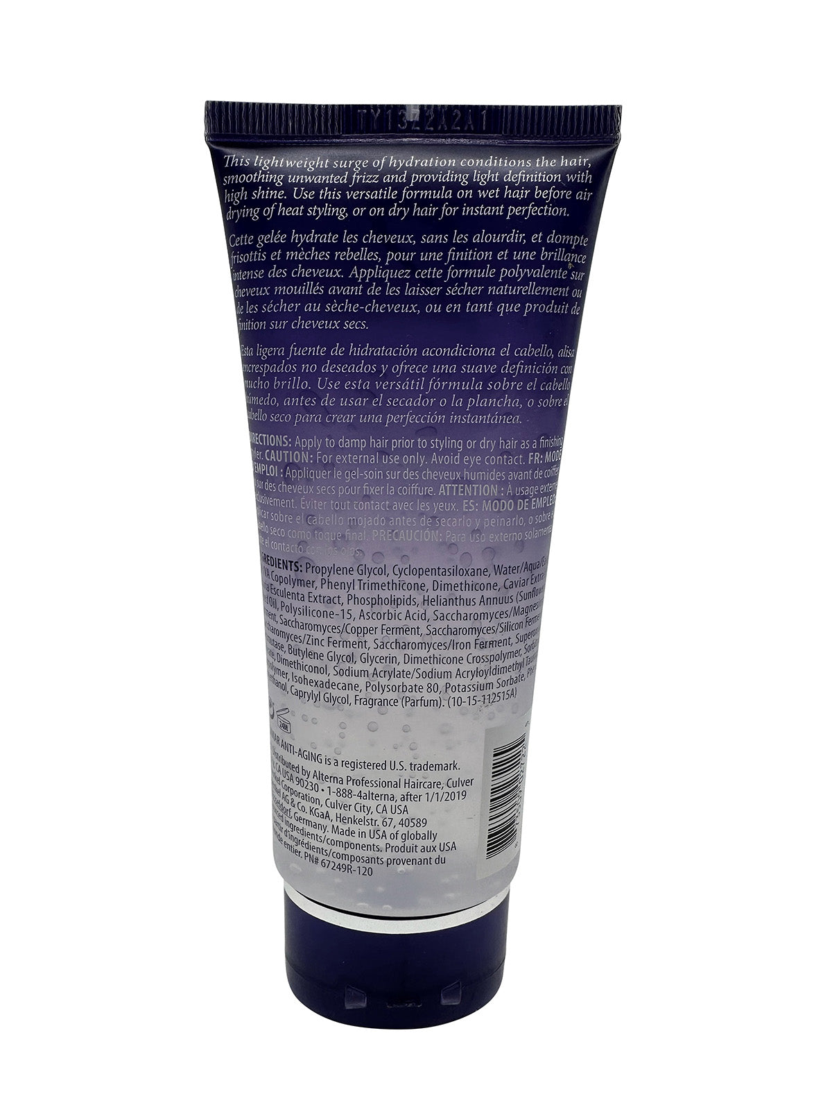 Alterna Caviar Replenishing Moisture Leave In Smoothing Gel 3.4 OZ