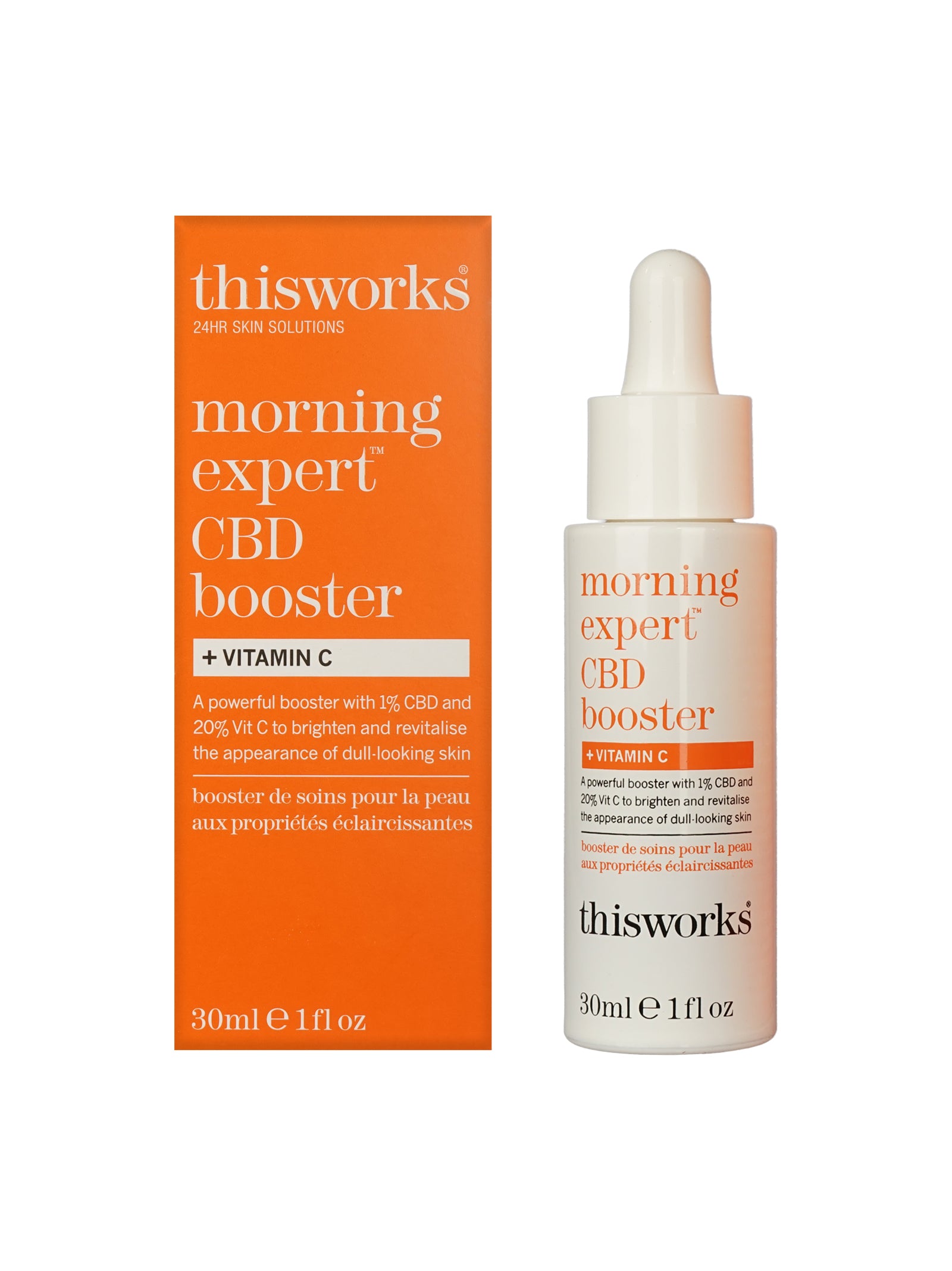 ThisWorks Morning Expert CBD Booster + Vitamin C 1 OZ