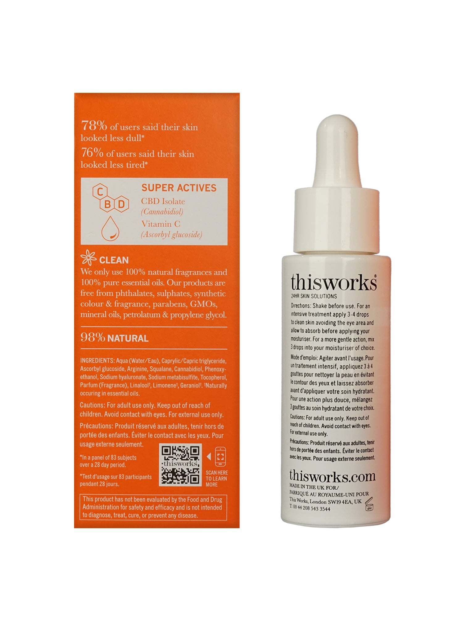 ThisWorks Morning Expert CBD Booster + Vitamin C 1 OZ