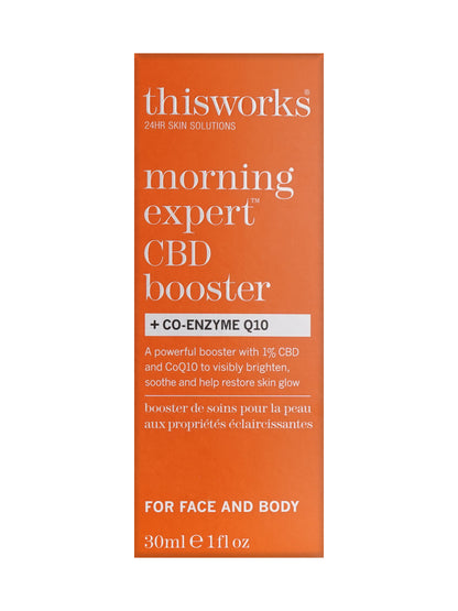 ThisWorks Morning Expert CBD Booster Face & Body 1 OZ