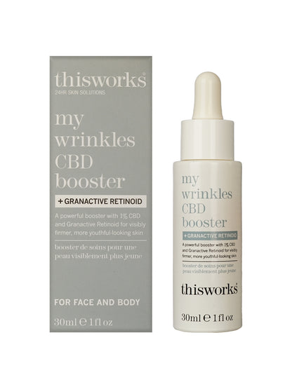 ThisWorks My Wrinkles CBD Booster + Granactive Retinoid 1 OZ