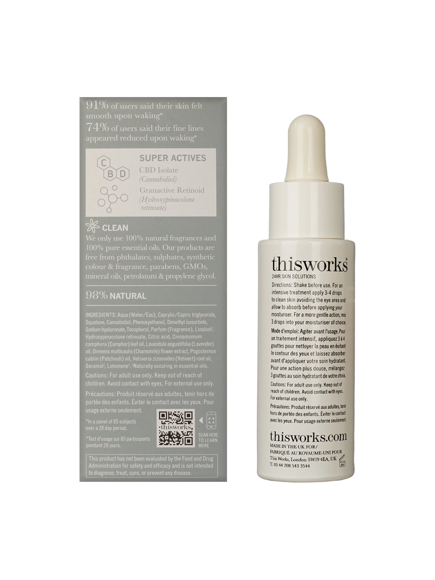 ThisWorks My Wrinkles CBD Booster + Granactive Retinoid 1 OZ