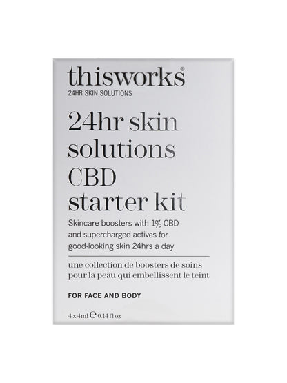 ThisWorks 24hr Skin Solutions CBD Starter Kit 0.14 OZ