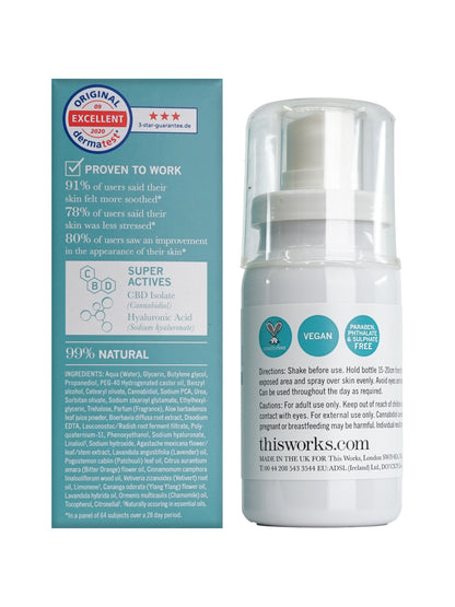 ThisWorks Stress Check CBD Face Shield Mist 1.7 OZ