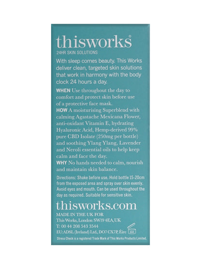 ThisWorks Stress Check CBD Face Shield Mist 1.7 OZ