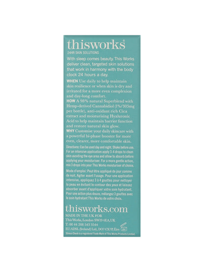 ThisWorks Stress Check CBD Booster + Cica Extract 1 OZ