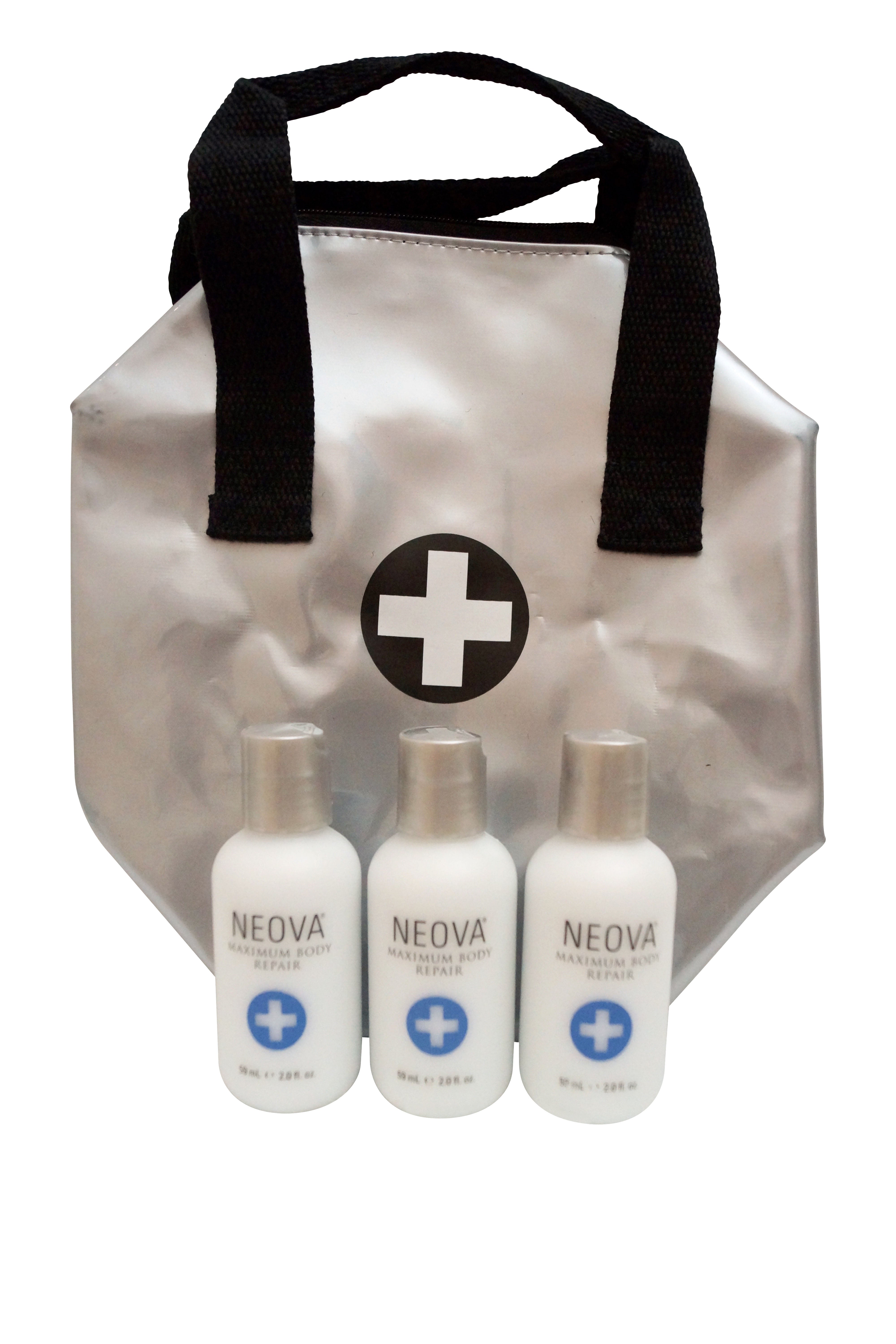 Neova Maximum Body Repair Trio with Travel Case 2.0 oz each