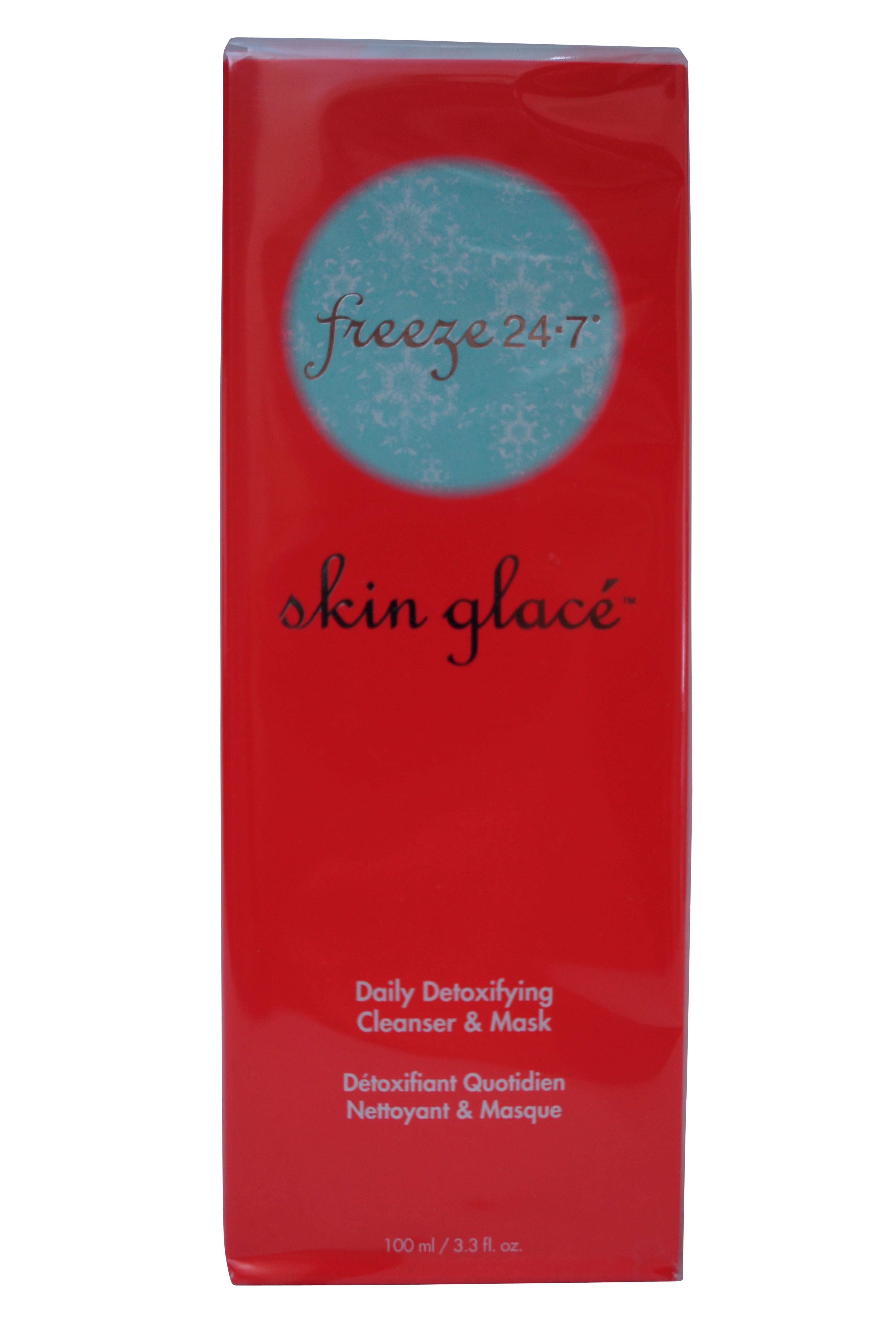 Freeze 24/7 Skin Glace Daily Detoxifying Cleanser and Mask 3.3 oz