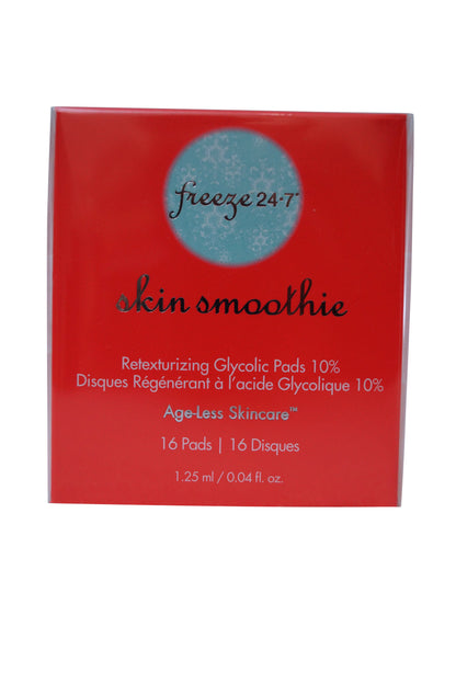 Freeze 24/7 Skin Smoothie Retexturizing Glycolic Pads 10%, 16 Pads