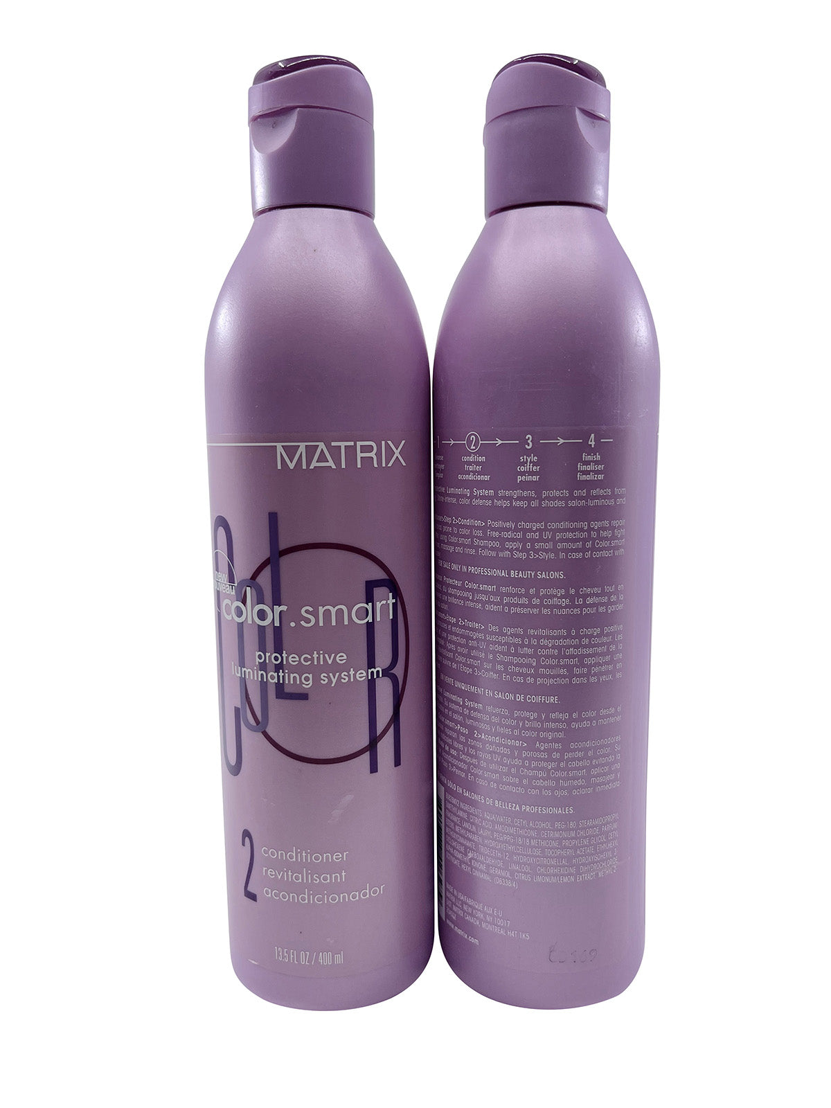 Matrix Color Smart Protective Conditioner Color Treated Hair 13.5 OZ Set of 2