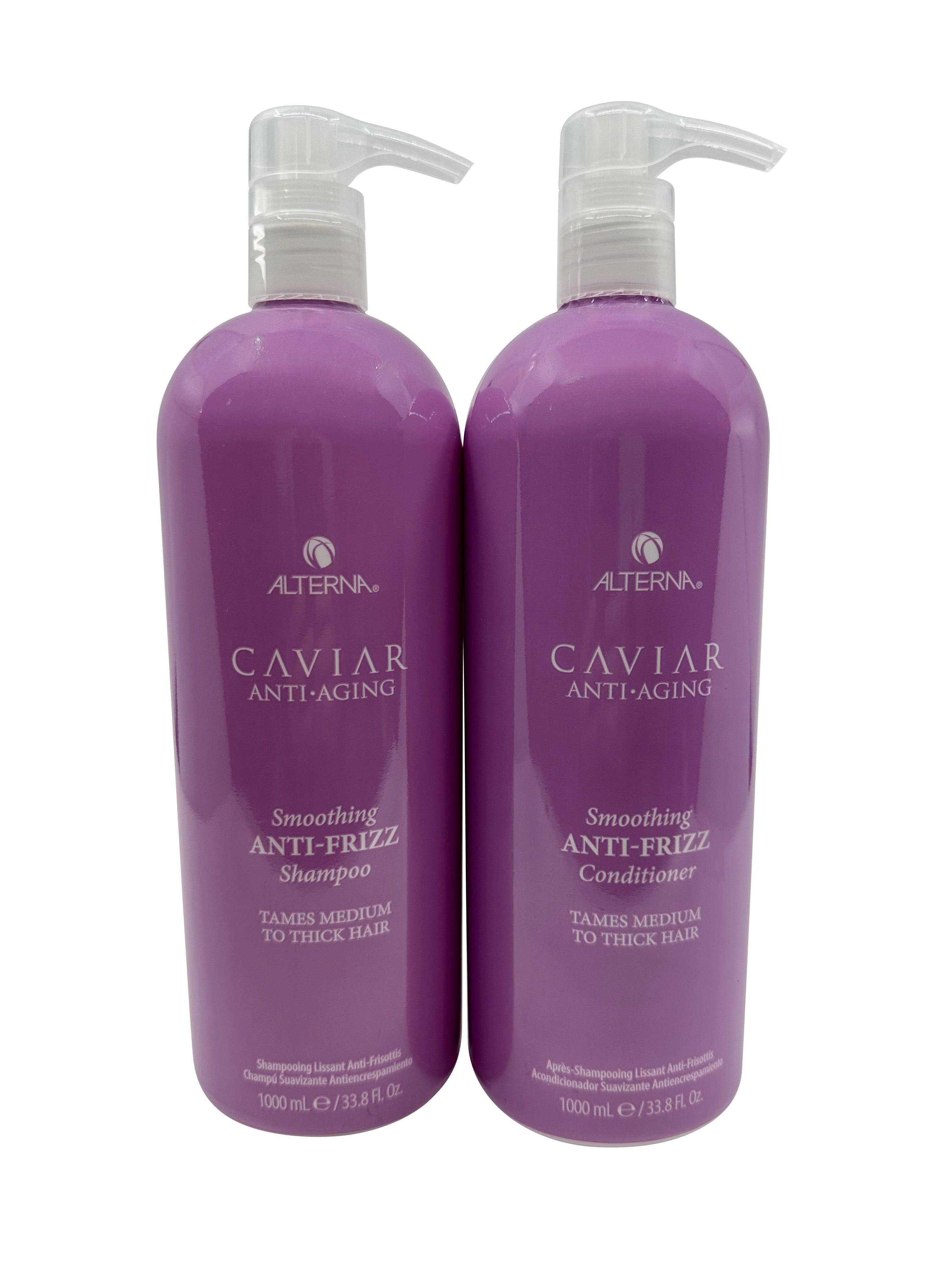 Alterna Caviar Anti Aging Anti Frizz Shampoo & Conditioner 33.8 OZ Each