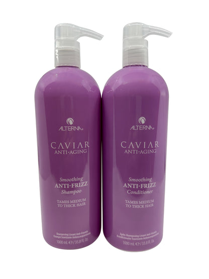 Alterna Caviar Anti Aging Anti Frizz Shampoo & Conditioner 33.8 OZ Each