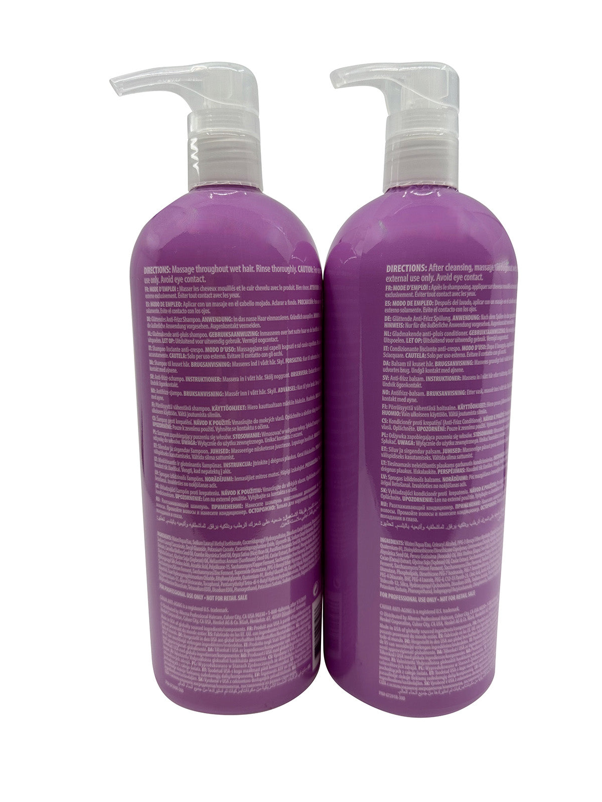 Alterna Caviar Anti Aging Anti Frizz Shampoo & Conditioner 33.8 OZ Each