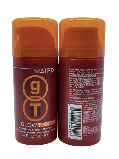 Matrix Glow Trix Luminous Cream Smoother 3.4 OZ Set of 2