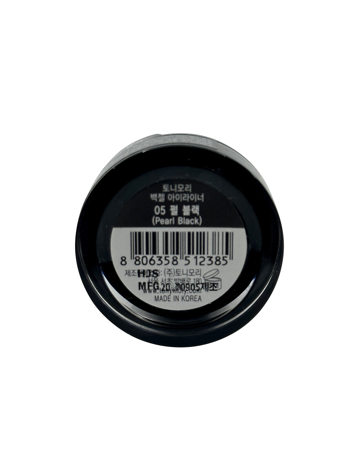 TonyMoly Back Gel Eyeliner 05 Pearl Black 4 g