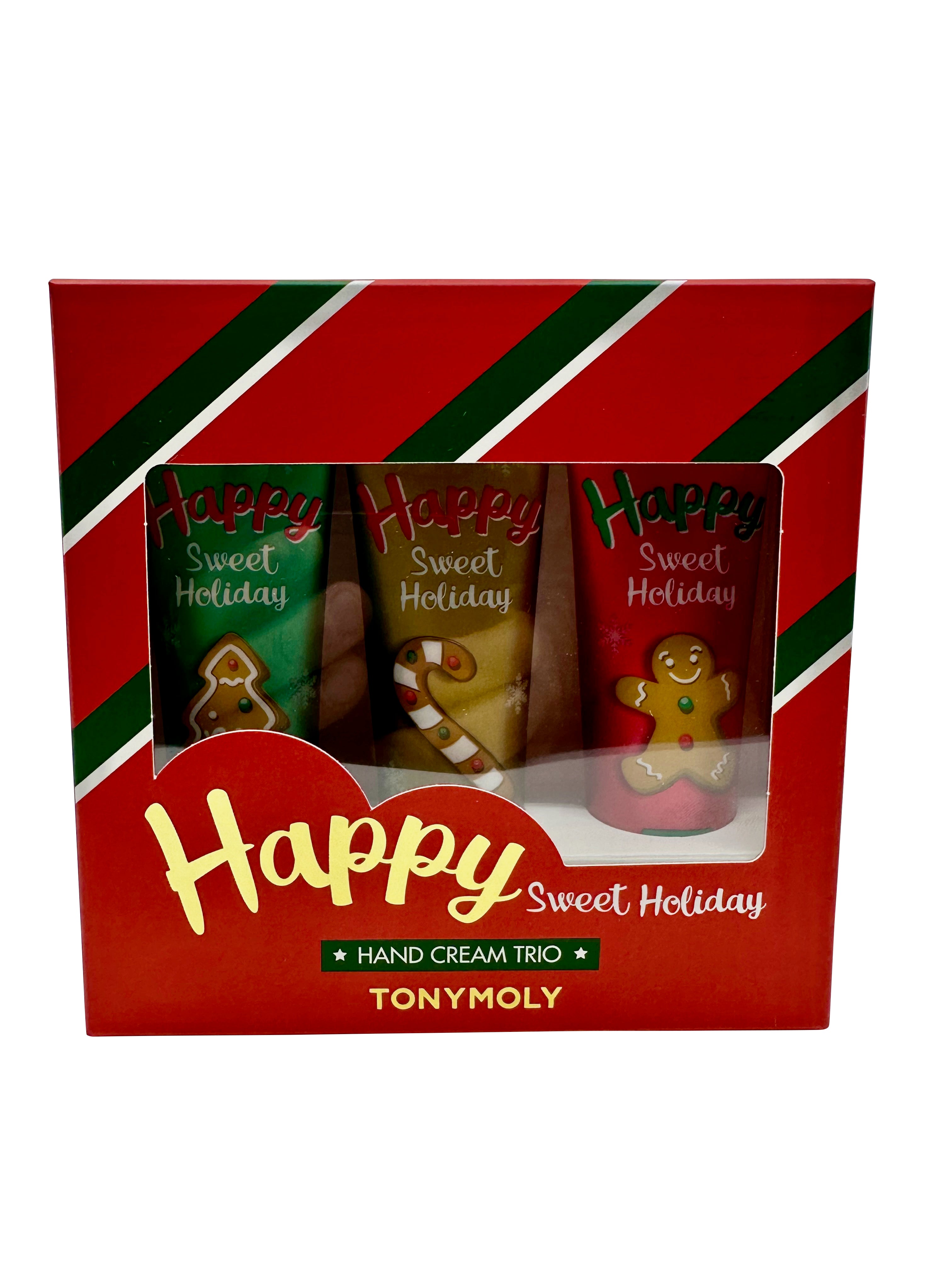 TonyMoly Happy Sweet Holiday Hand Cream Trio