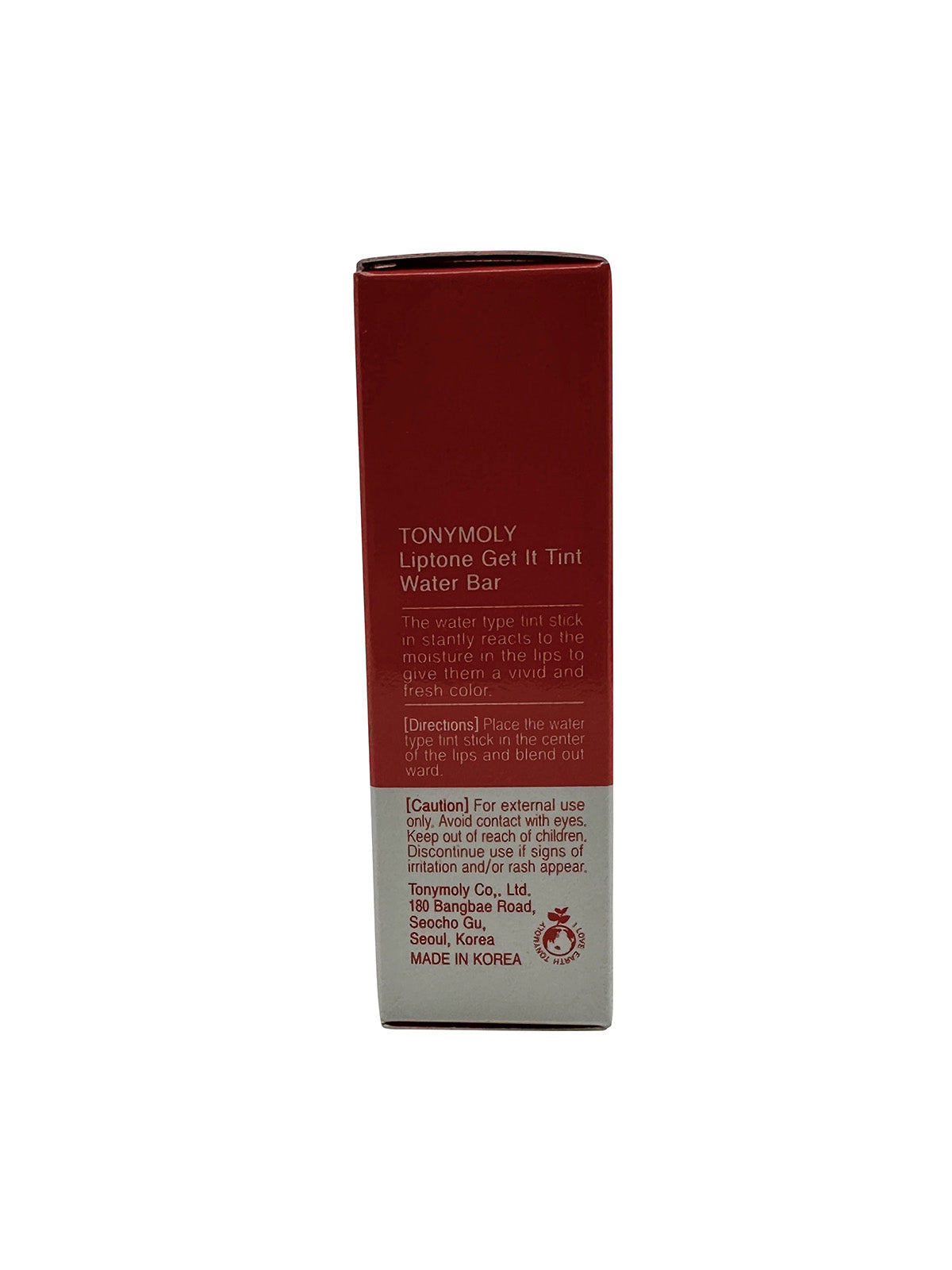 TonyMoly Liptone Get it Tint Water Bar 03 Orange in Red 0.11 OZ