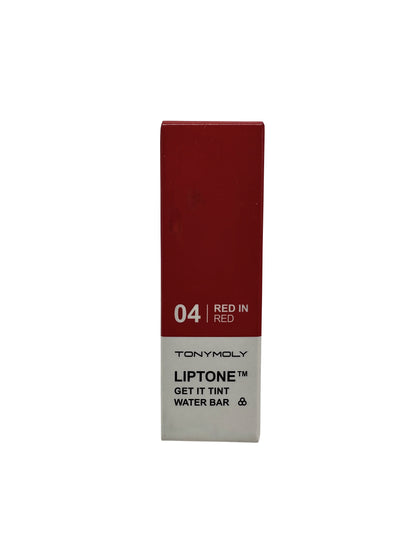 TonyMoly Liptone Get it Tint Water Bar 04 Red in Red 0.11 OZ