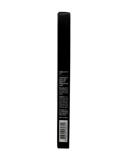 TonyMoly BackGel Real Fit Eyeliner 01 Black .42 OZ