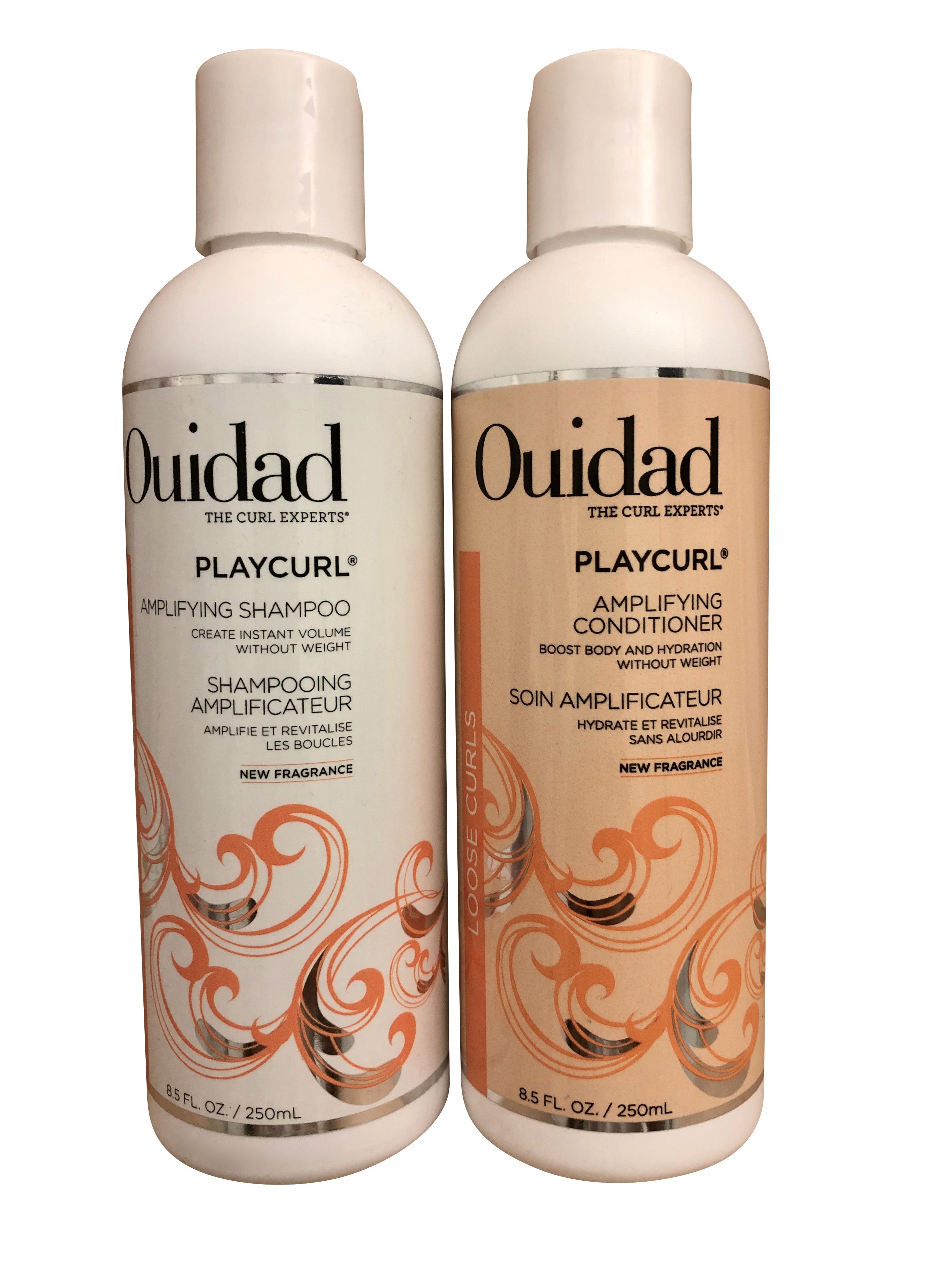 Ouidad PlayCurl Curl Amplifying Shampoo & Conditioner Set Each 8.5 OZ