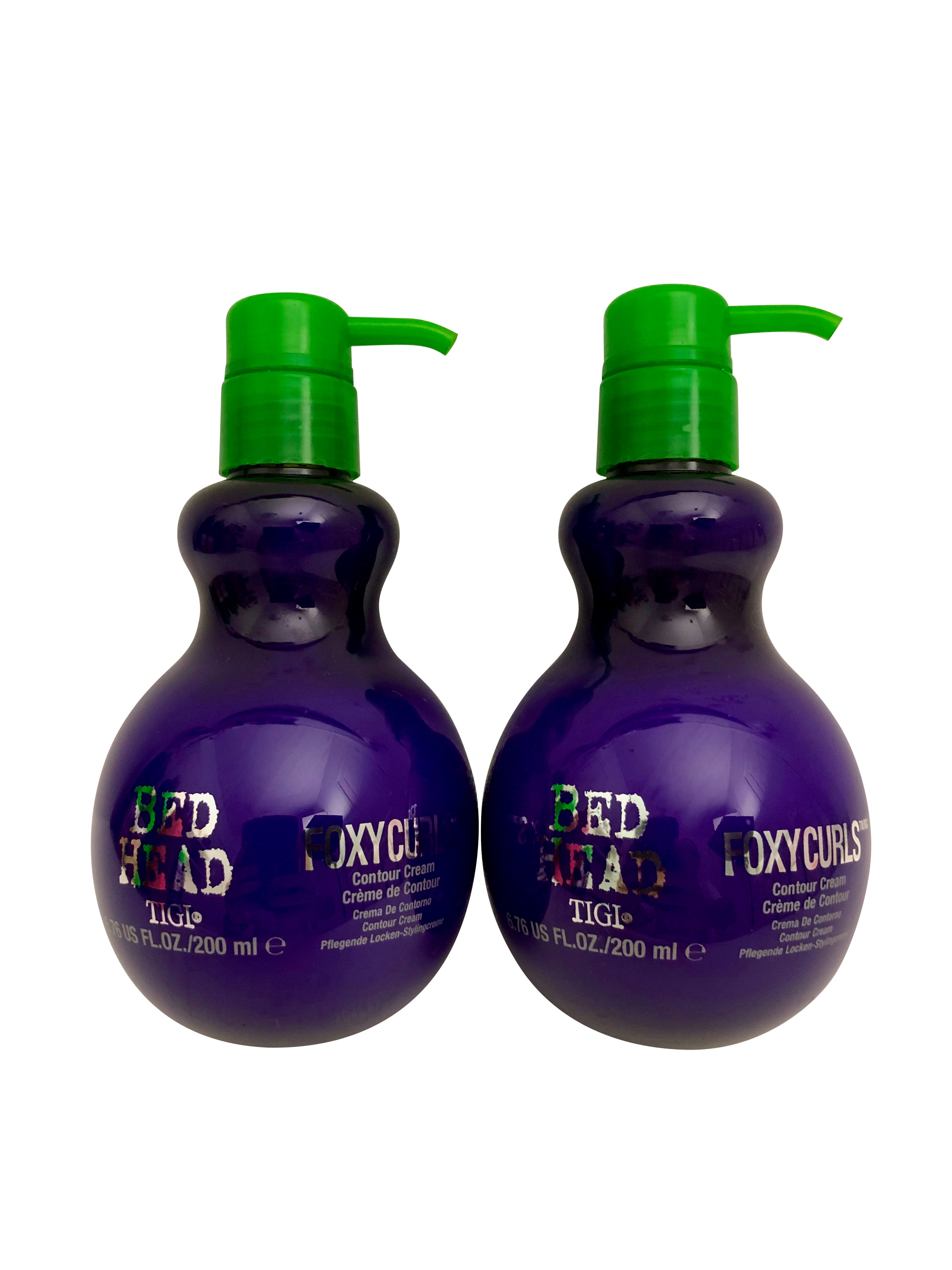 TIGI Bed Head Foxy Curls Creme Set of 2 6.76 OZ Each