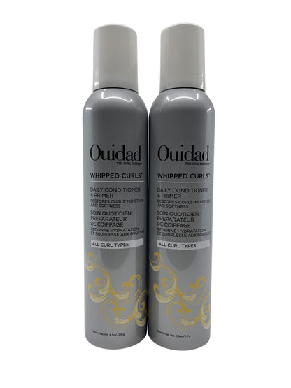 Ouidad Curl Recovery Whipped Curls Conditioner & Styling Primer 8.5 OZ Set of 2